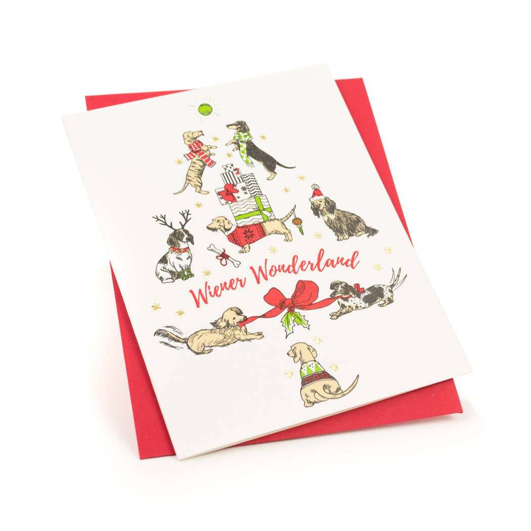 Wiener Wonderland Card: Single Card