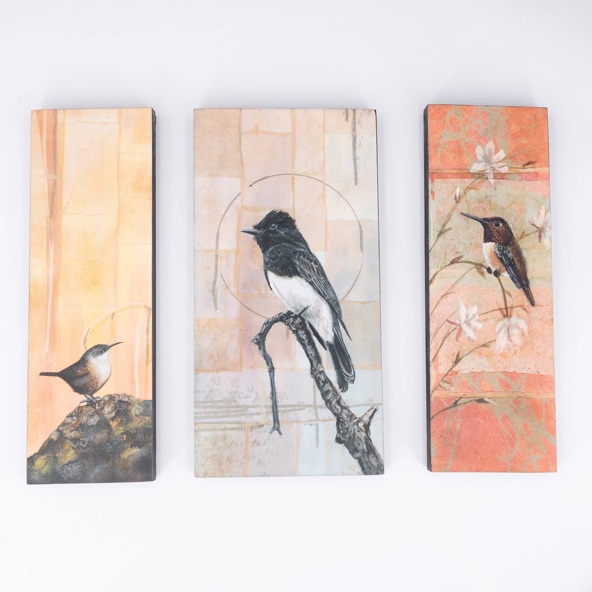 Barn Owl Wood Panel Giclée Print