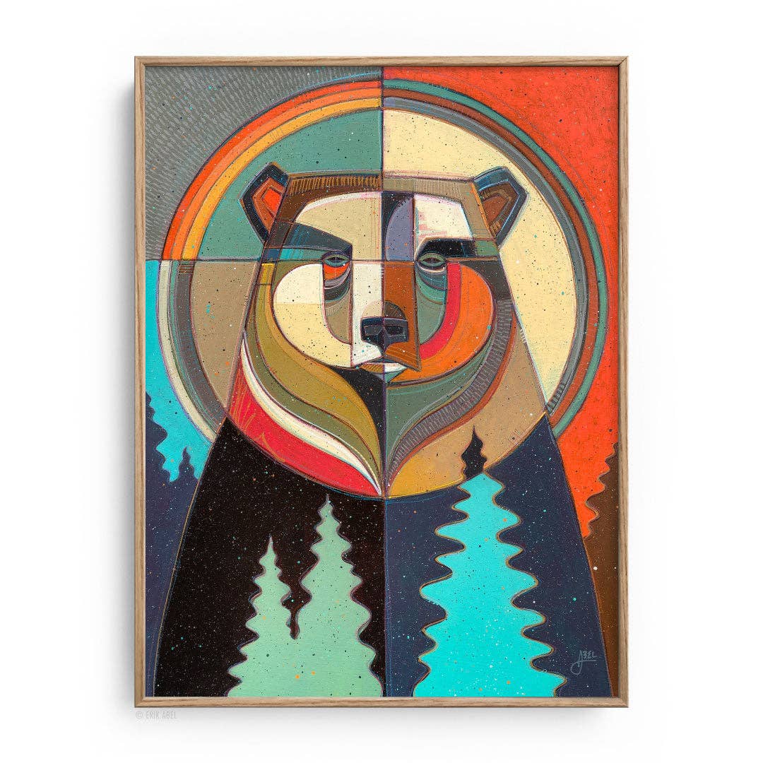 Ursus 4 - WHLSL Print: Unframed / 9x12 / Bamboo Paper