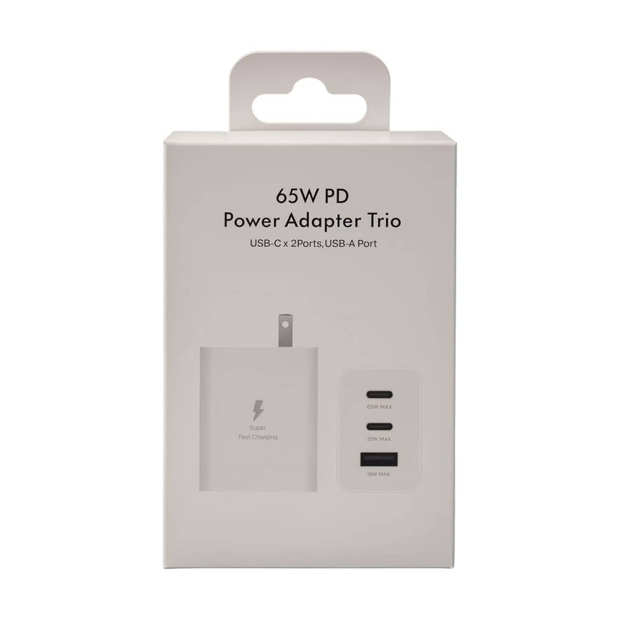 65W Fast Charging PD Trio Wall Charger MW881