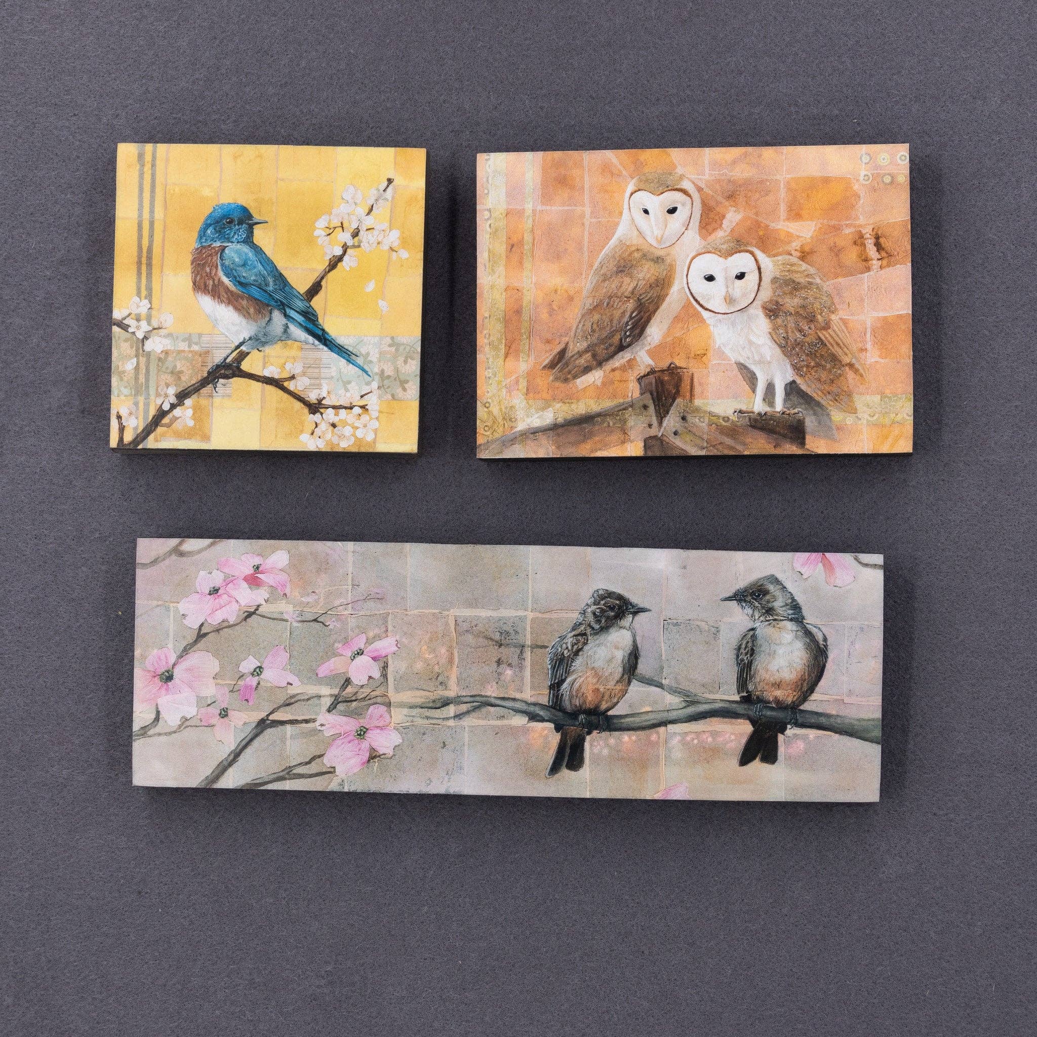 Barn Owl Wood Panel Giclée Print