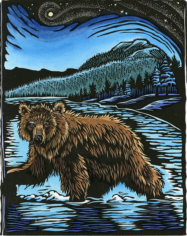 2026 Vitality Woodcut Calendar (6"x12")