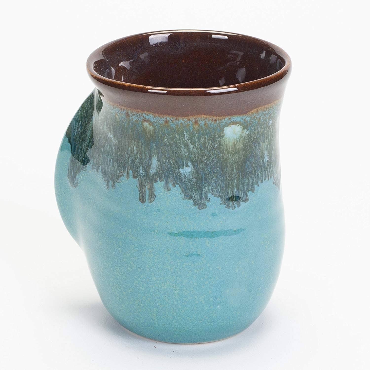 The Original Handwarmer Mug: Grasslands / Left Hand