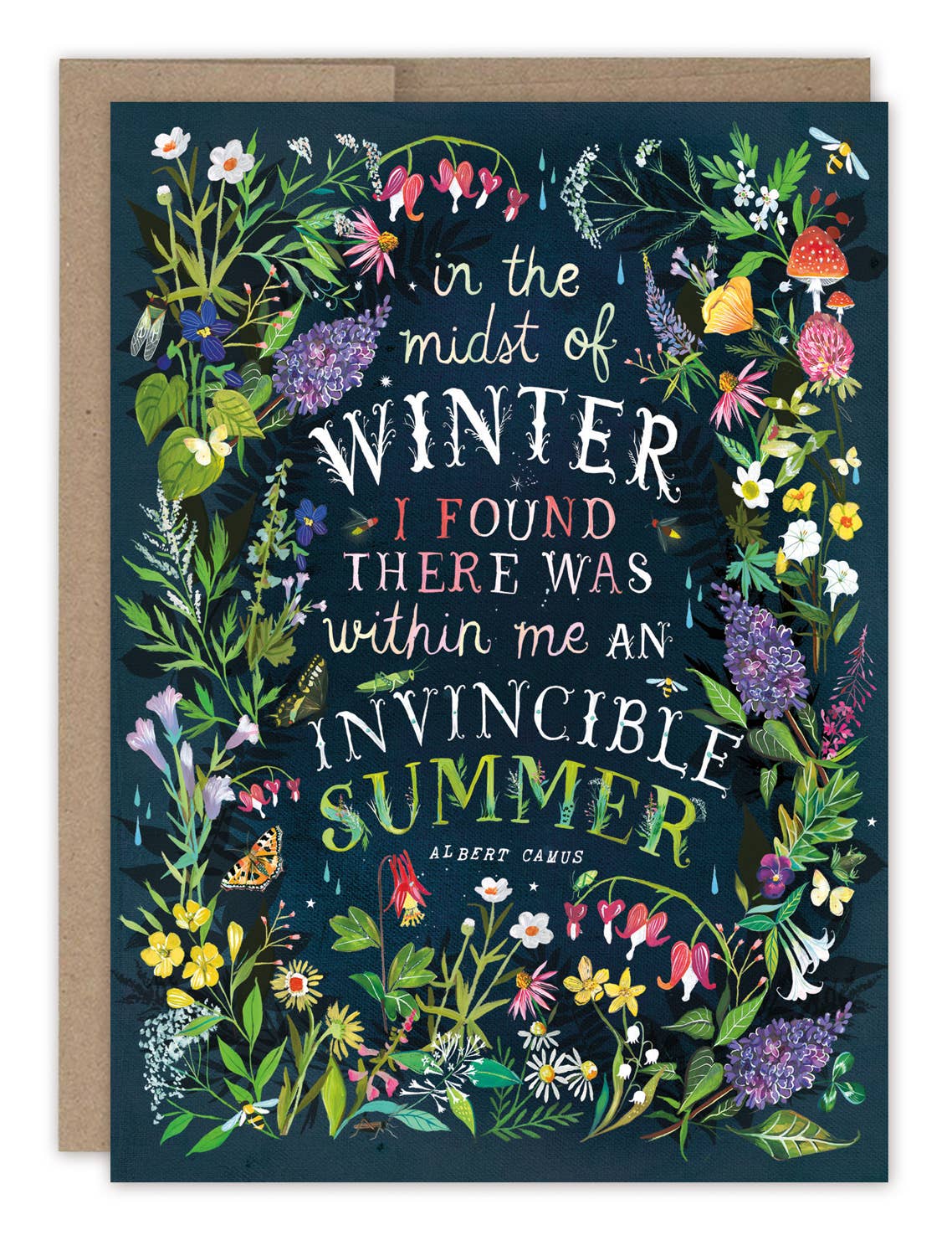 Invincible Summer Encouragement Card