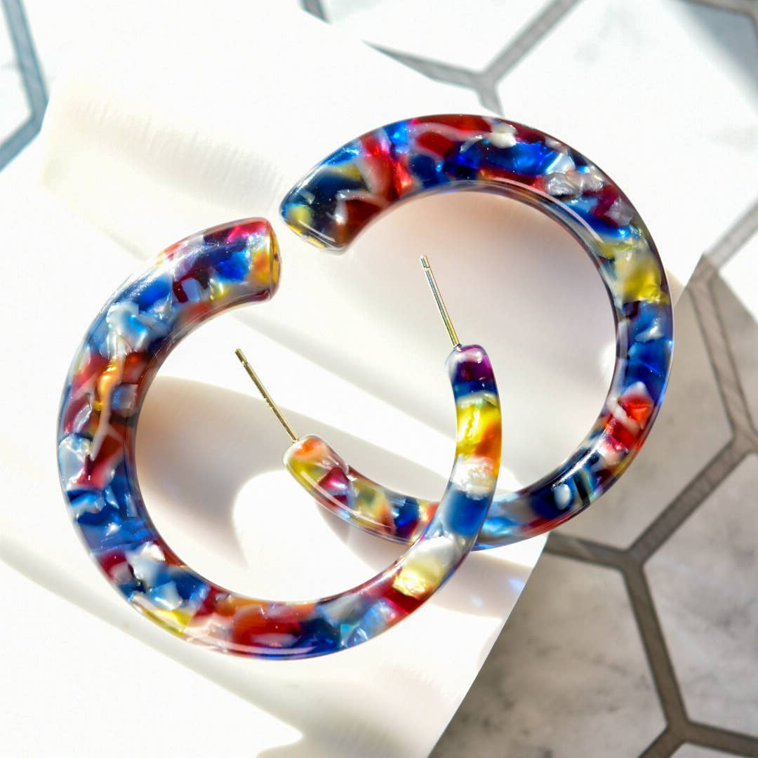 NEW Sfera Hoop Statement Hoops Large Earrings