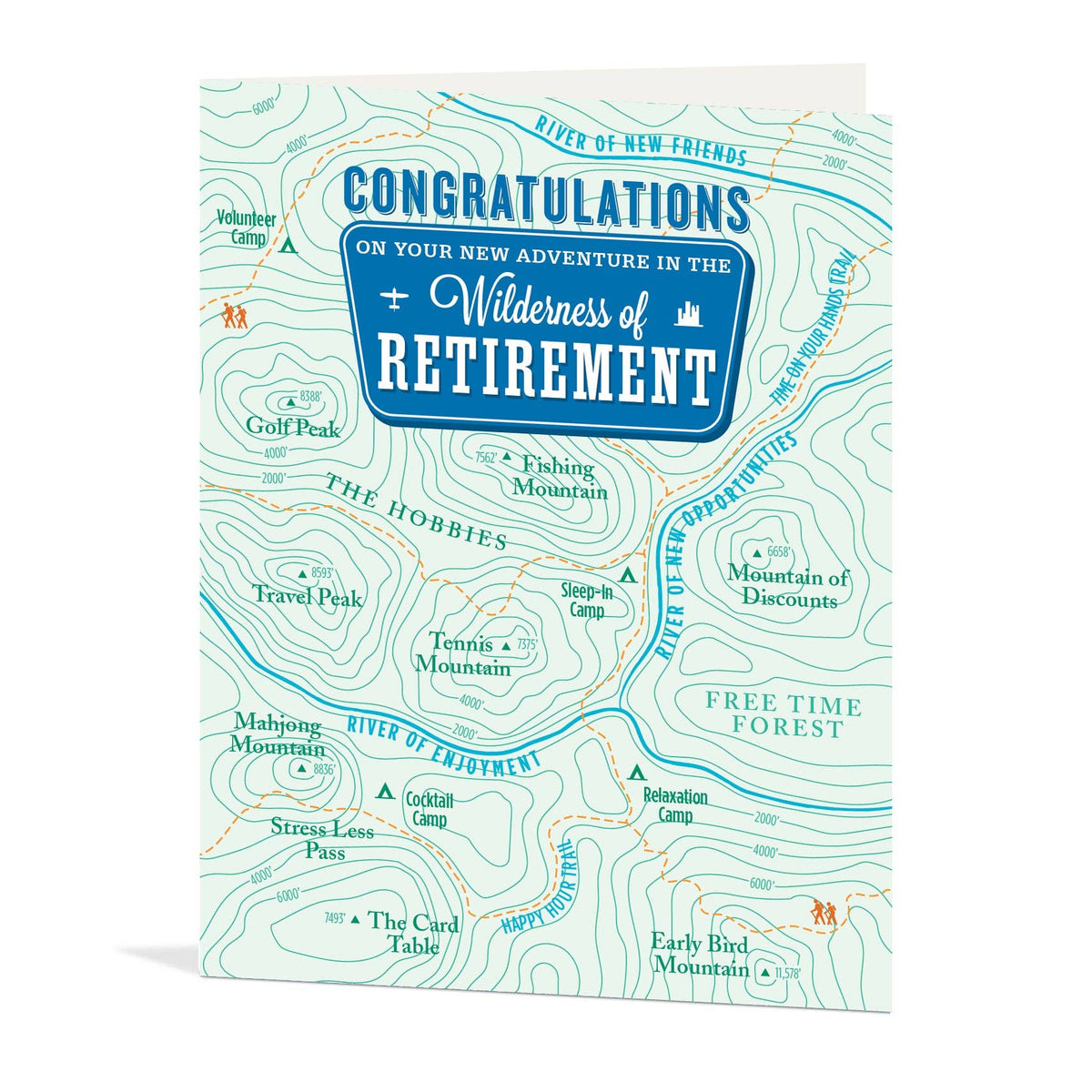 Retirement Topo Map