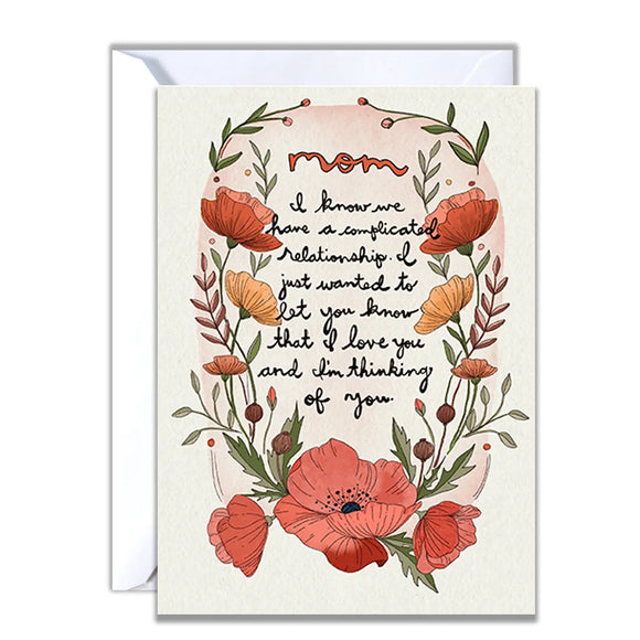 Mother's Day Card- Complicated Relationship