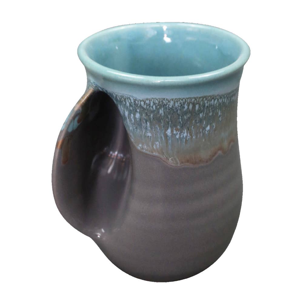 The Original Handwarmer Mug: Grasslands / Left Hand