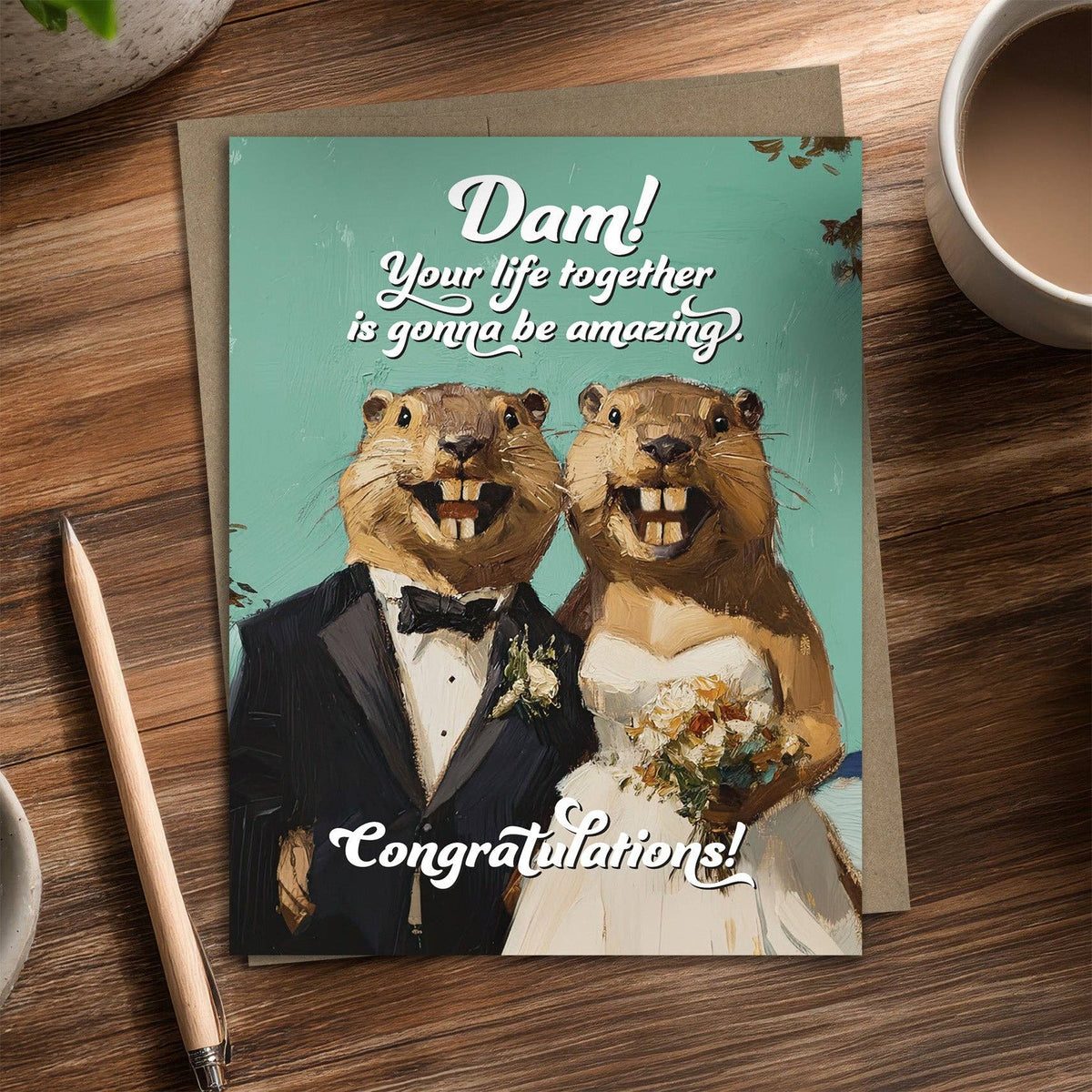Beaver wedding