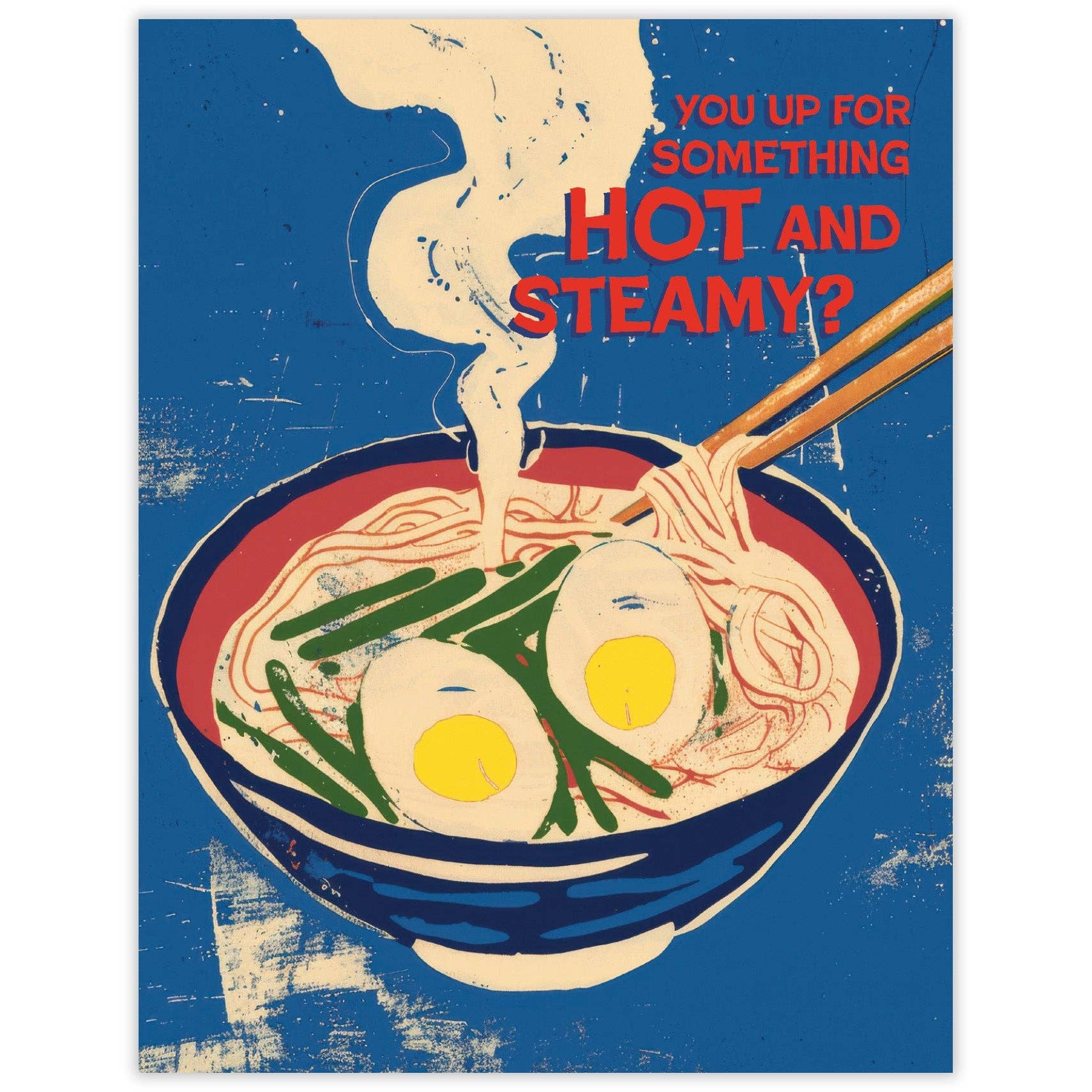 Hot Ramen Love Card