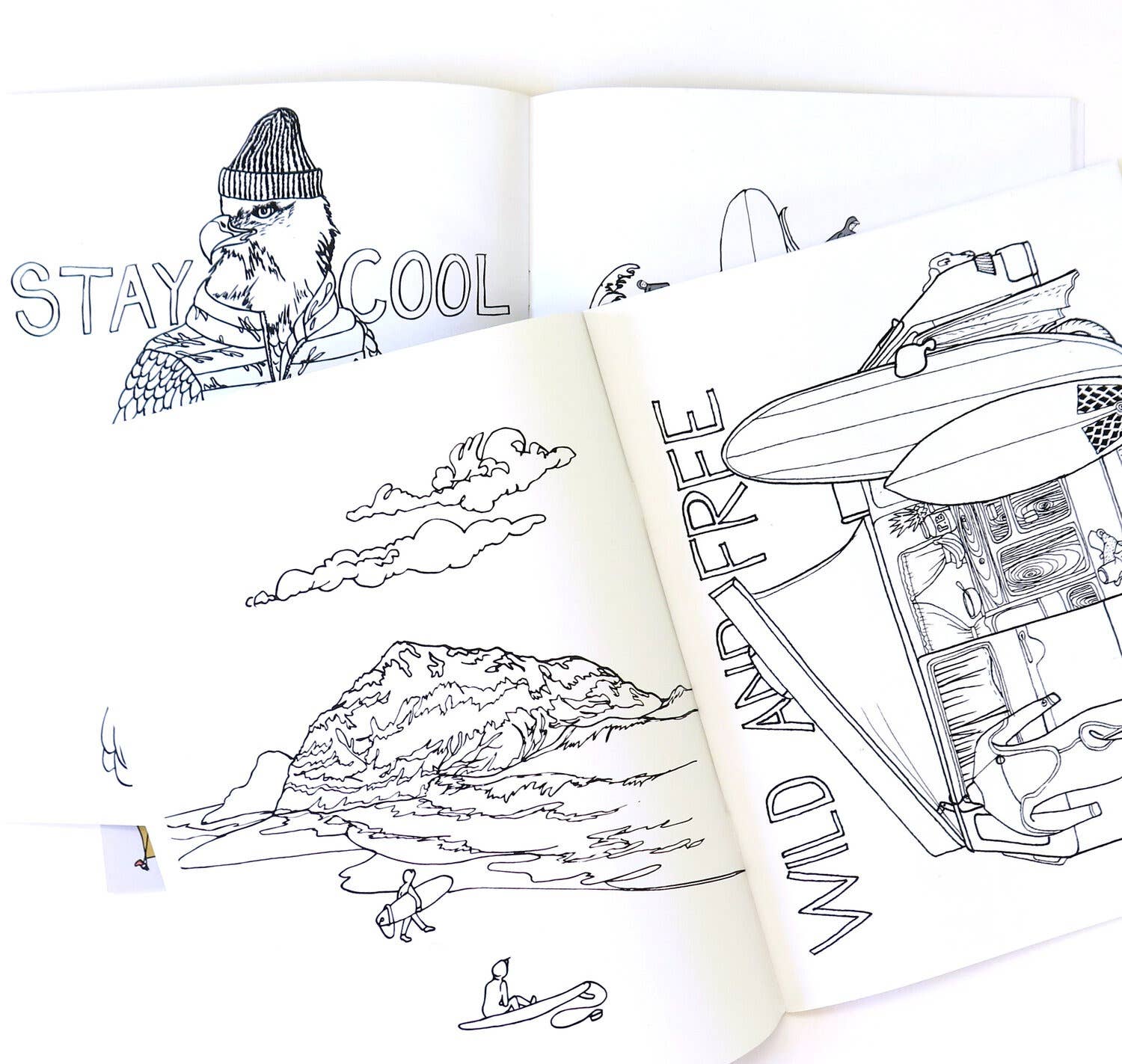 Wild Life Colouring Book