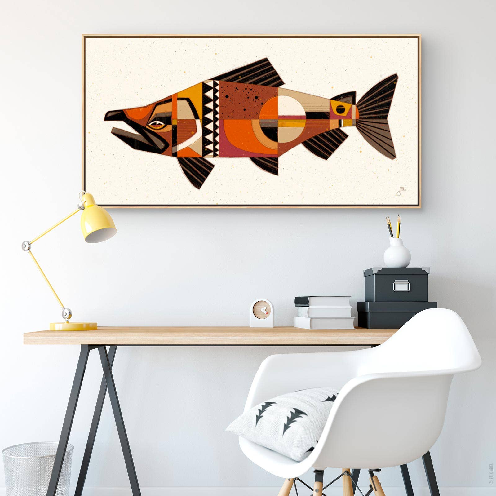 Chinook - WHLSL Print: Unframed / 12x9 / Bamboo Paper