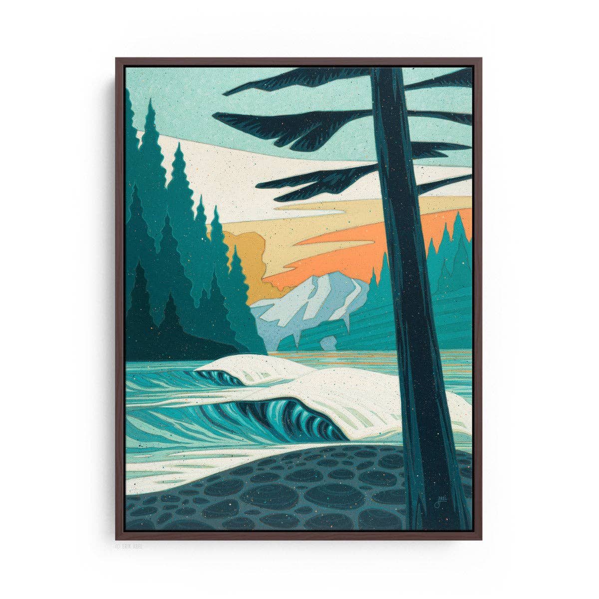 Happy Endings - WHLSL Print: Unframed / 9x12 / Paper