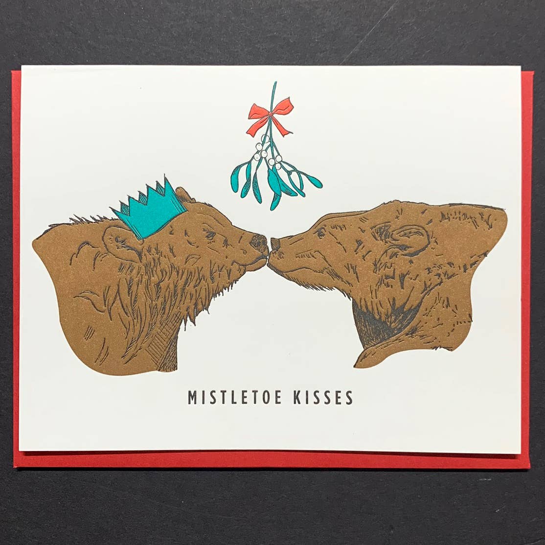 Christmas Grizzly Bears 8 Card Set or Singles: Morning After