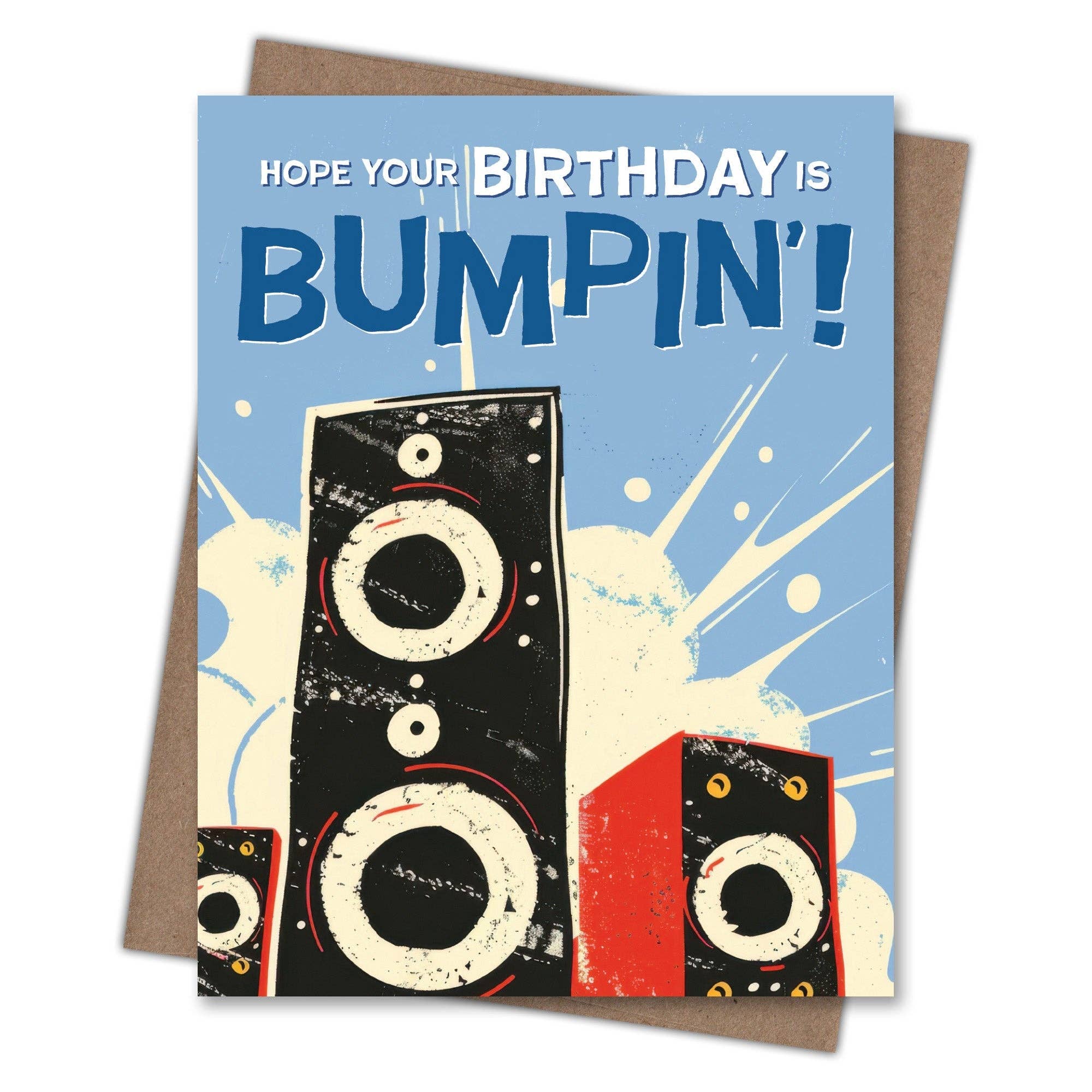 Bumpin' Birthday Card