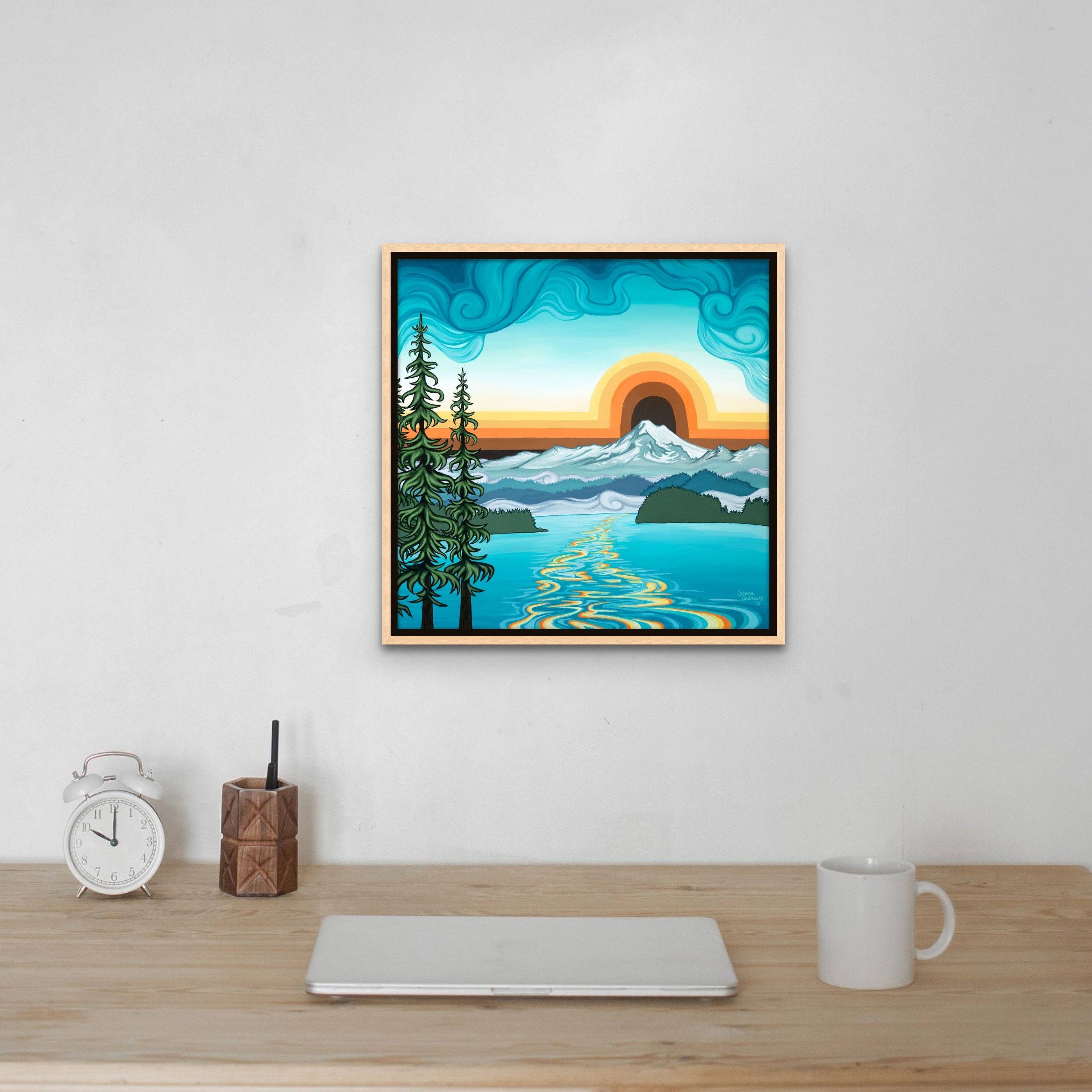 "Magic in the Air" Print: 24x24" / Canvas