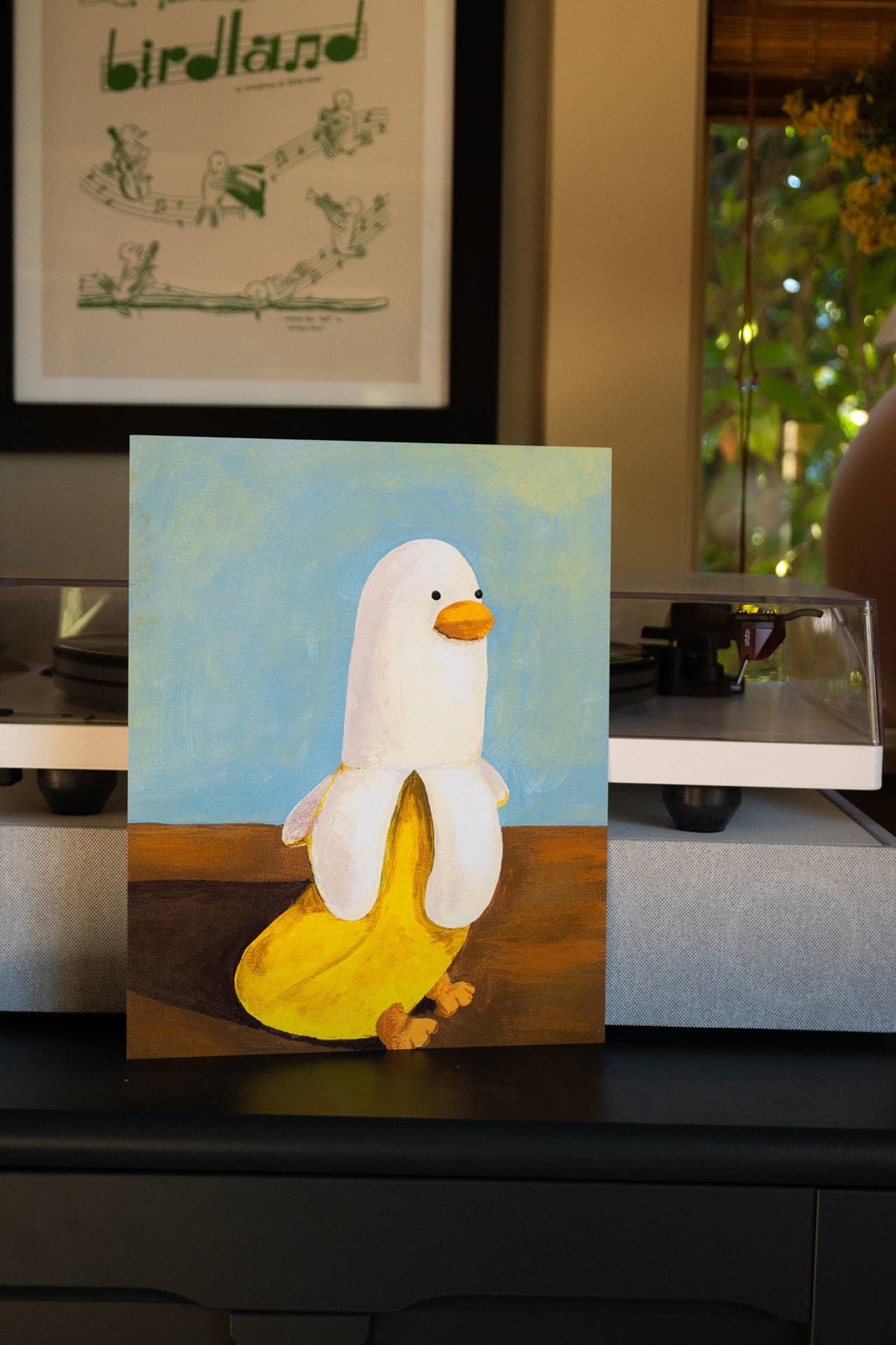 Banana Duck - 8x10" Art Print