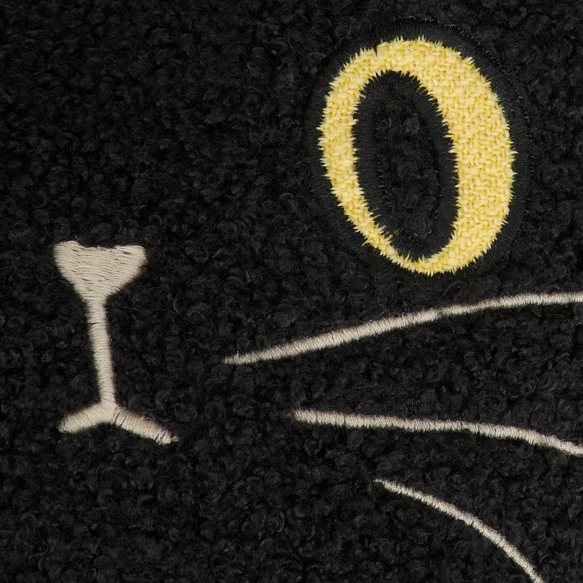 Black Cat Shaped Pillow