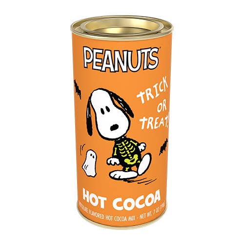 Peanuts Halloween Snoopy Skeleton Hot Cocoa (7oz Tins)