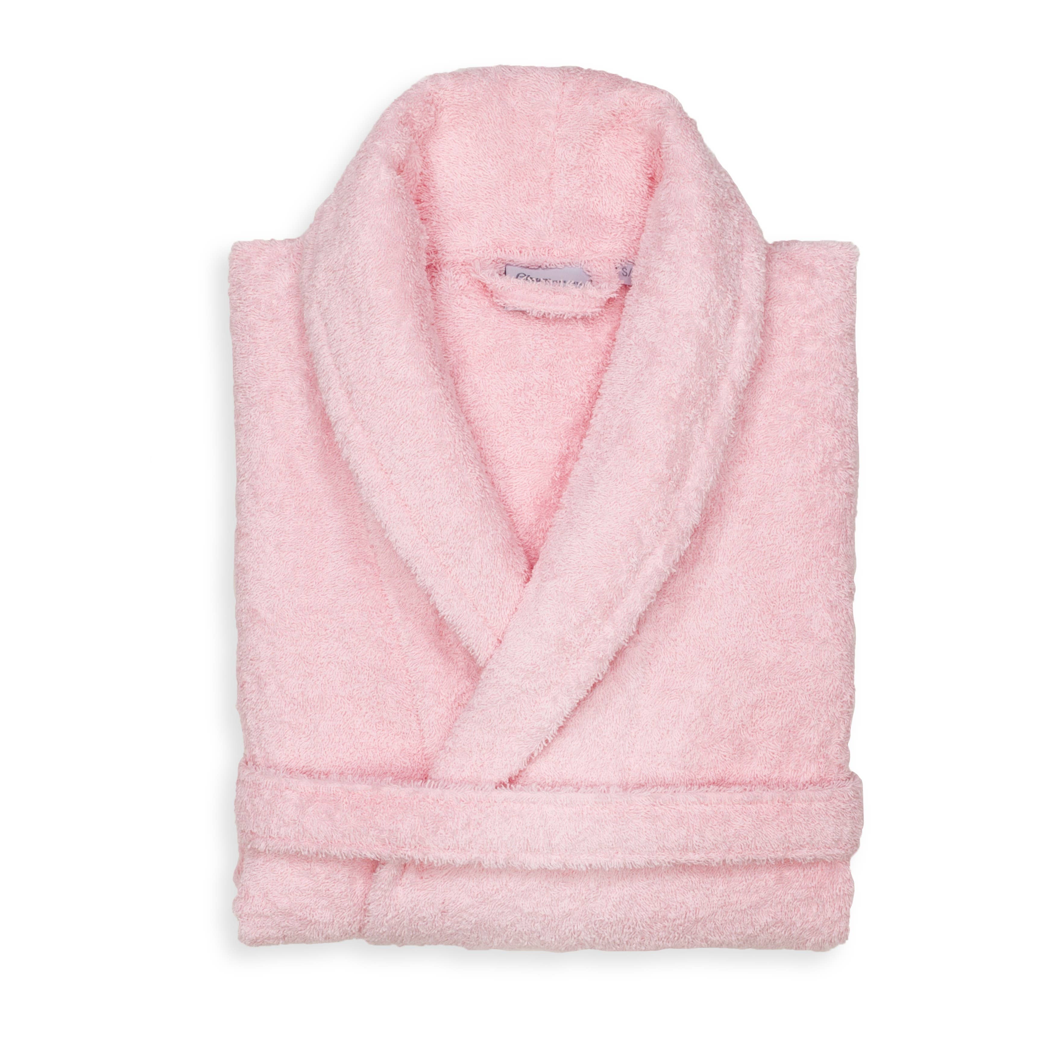 100% Turkish Cotton Unisex Aristocrat Bathrobe: Navy / S/M