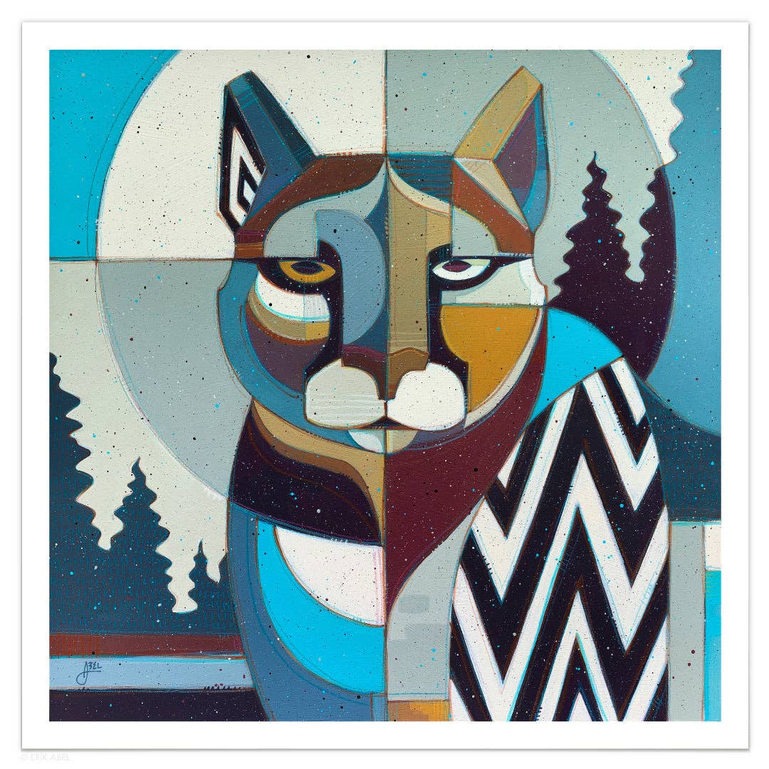 Lion of the Mountain - Erik Abel - Bamboo Paper