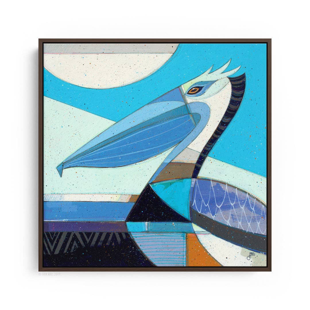 Pelicano 5 - WHLSL Print: ChromaBlock / ChromaBlock Black / 12x12