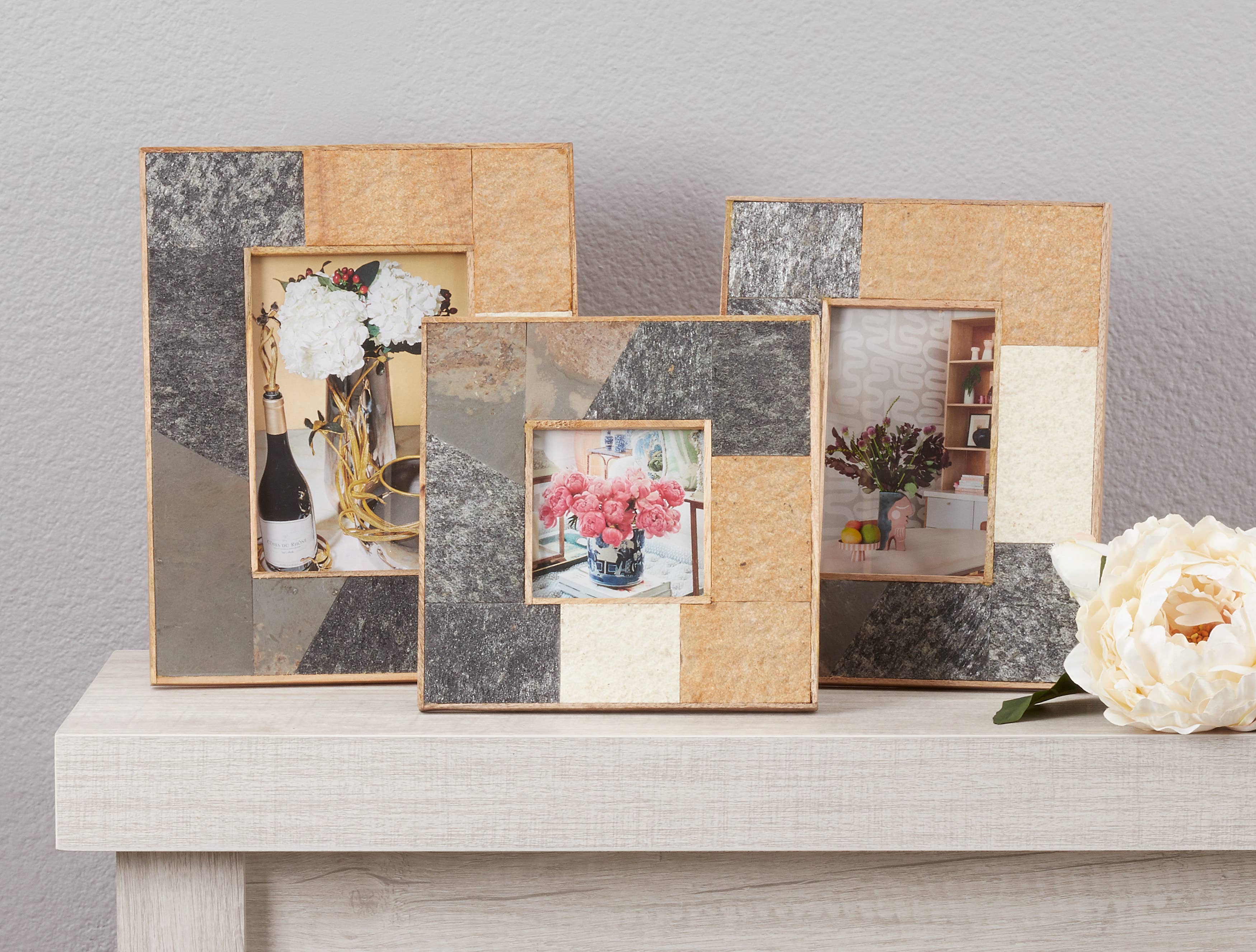 Slate Fragment Frame: Multi / 5"x7"