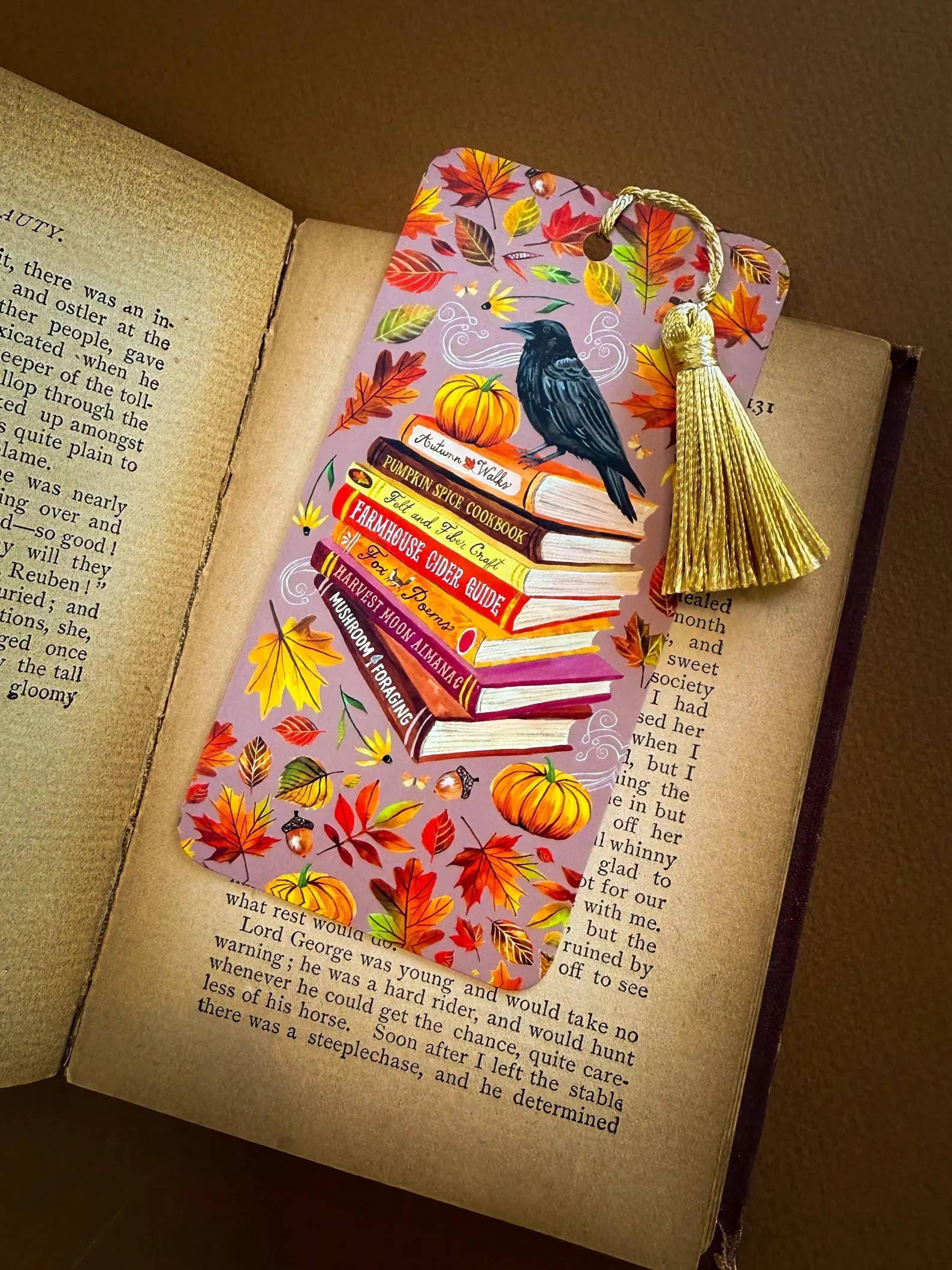Autumn Delight Bookmark