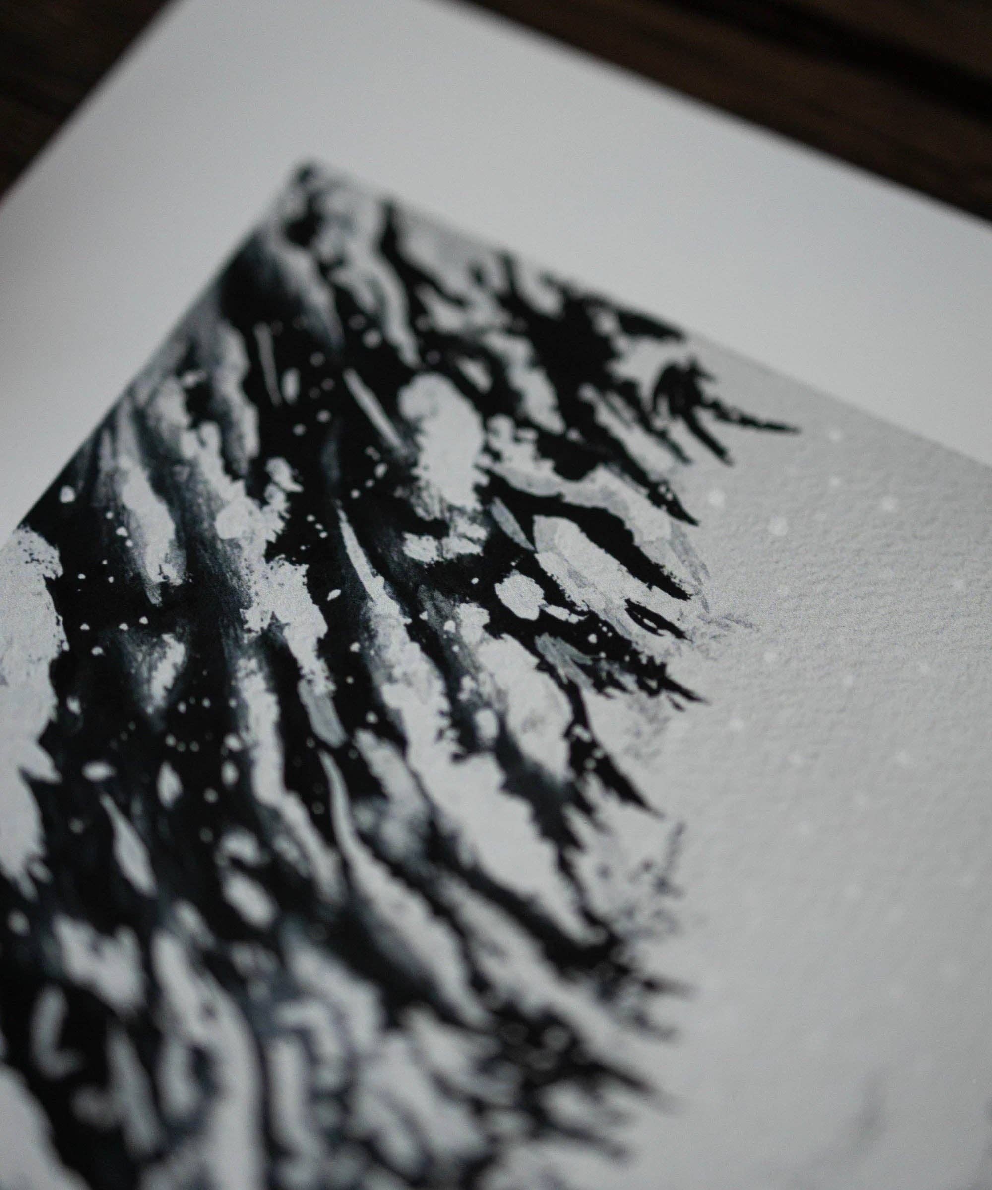 "Winter Solstice" | Fine Art Print: 5x7