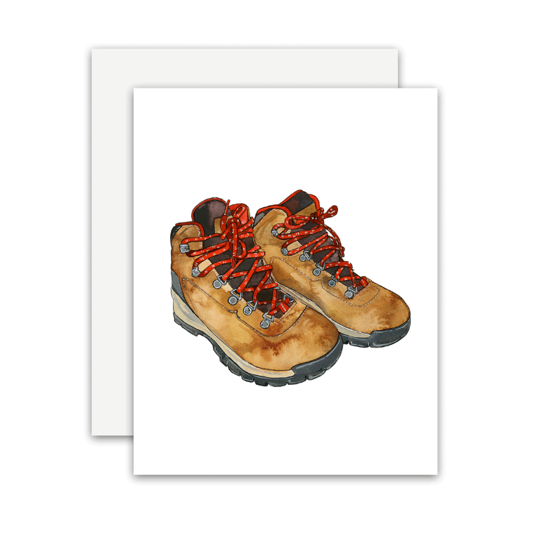 Hiking Boots Card