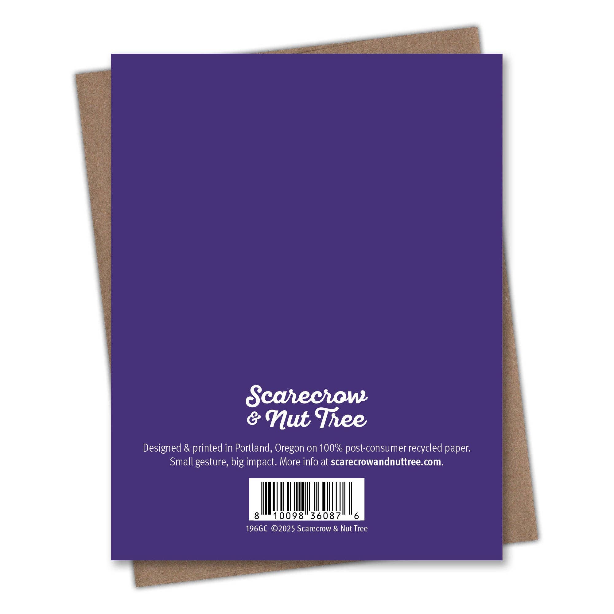 Eggplant Love Card