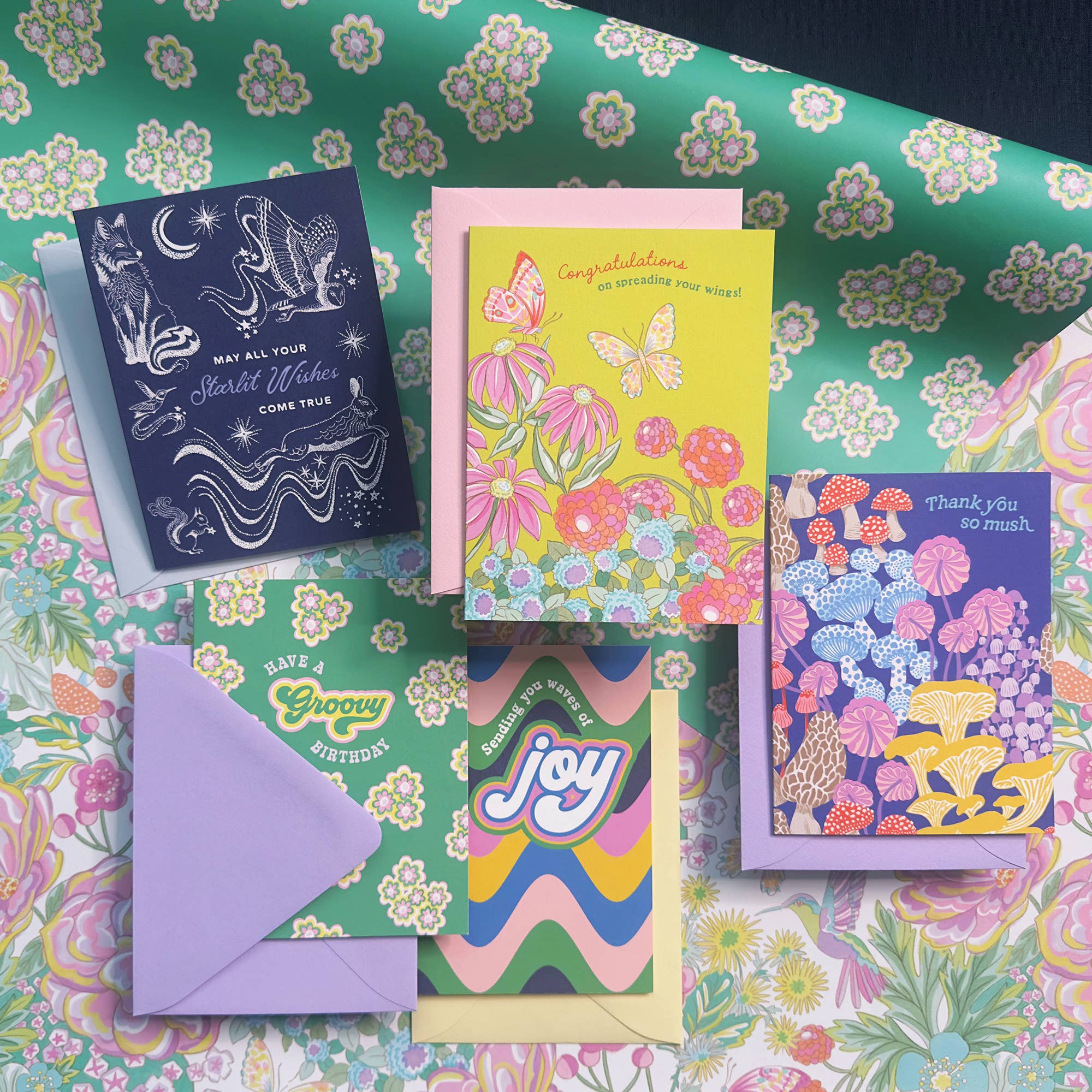 Groovy Daisy Birthday-Card