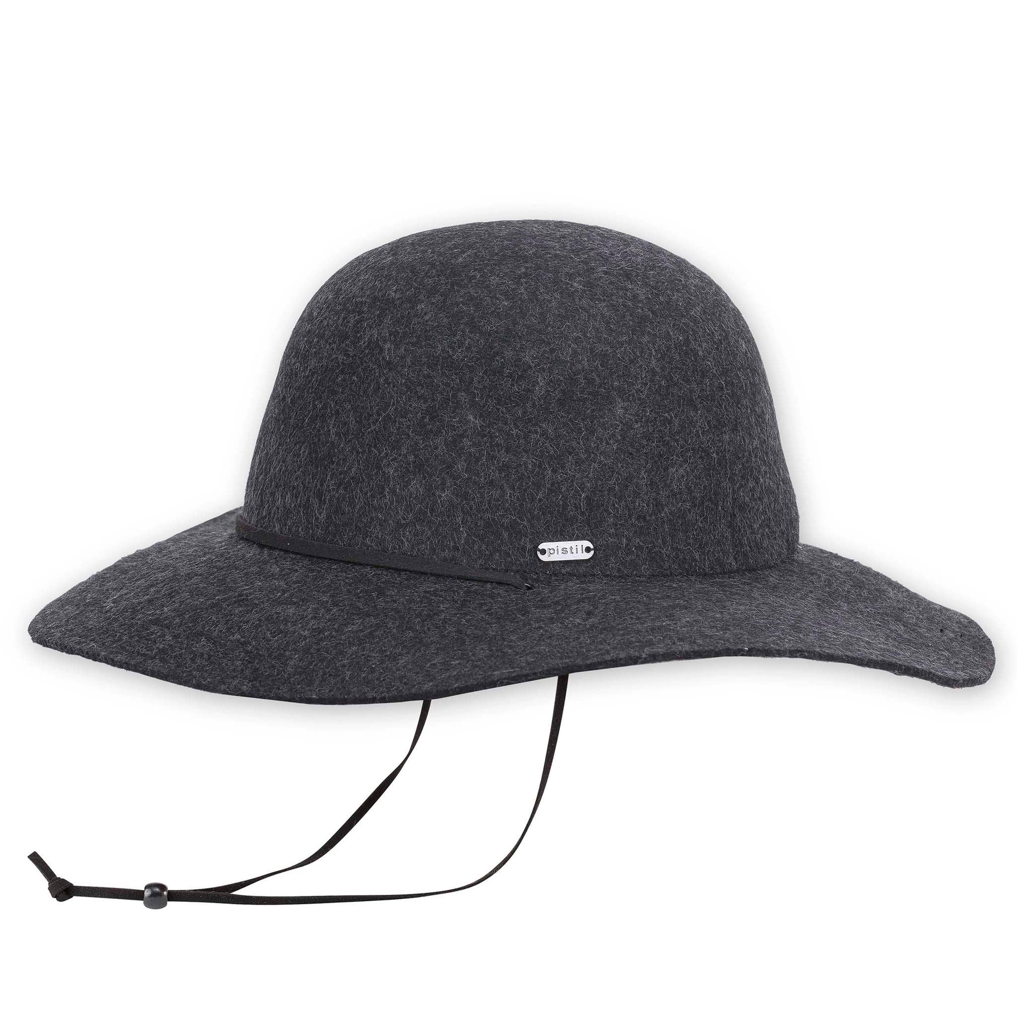 Tegan Wide Brim Hat: Mushroom