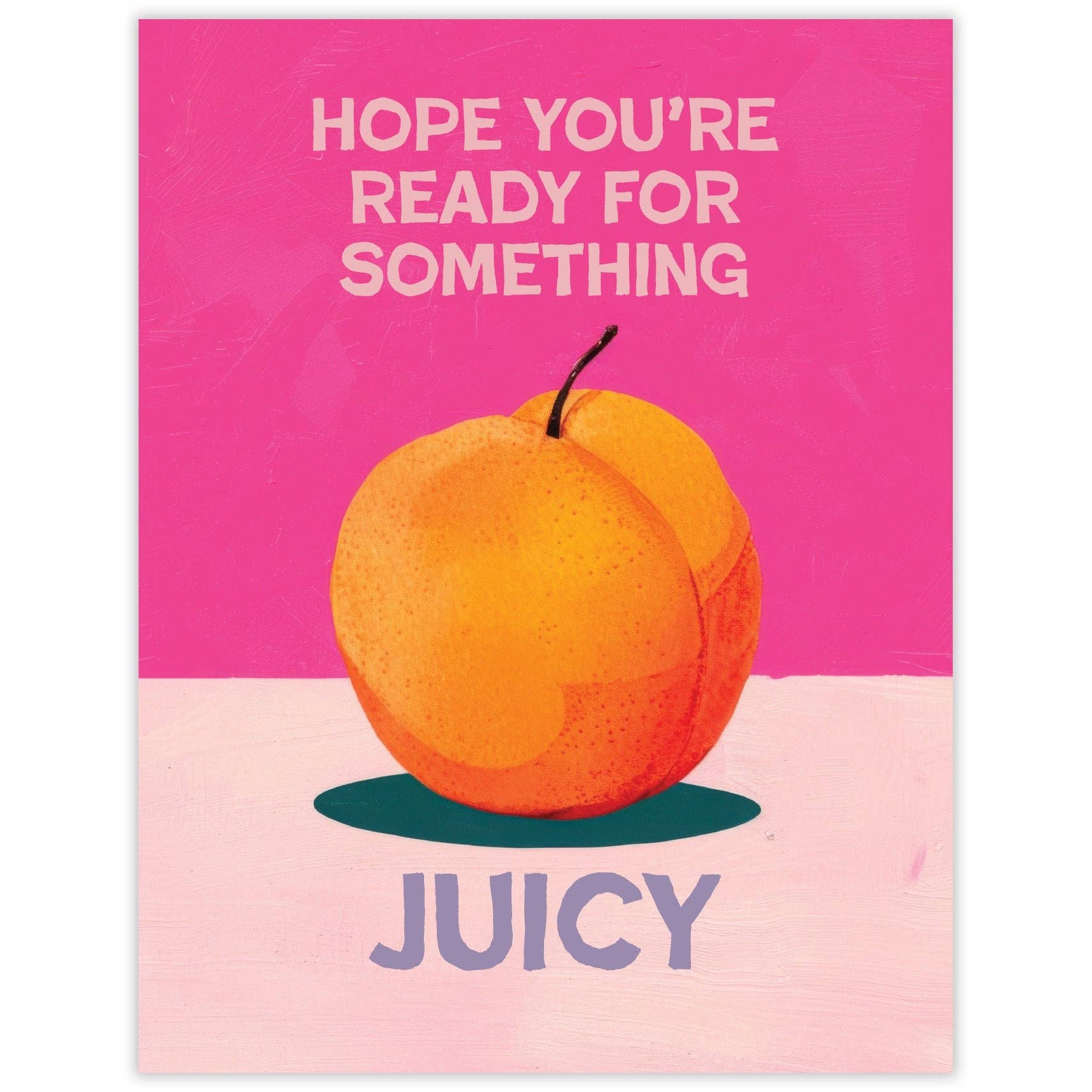 Juicy Peach Love Card