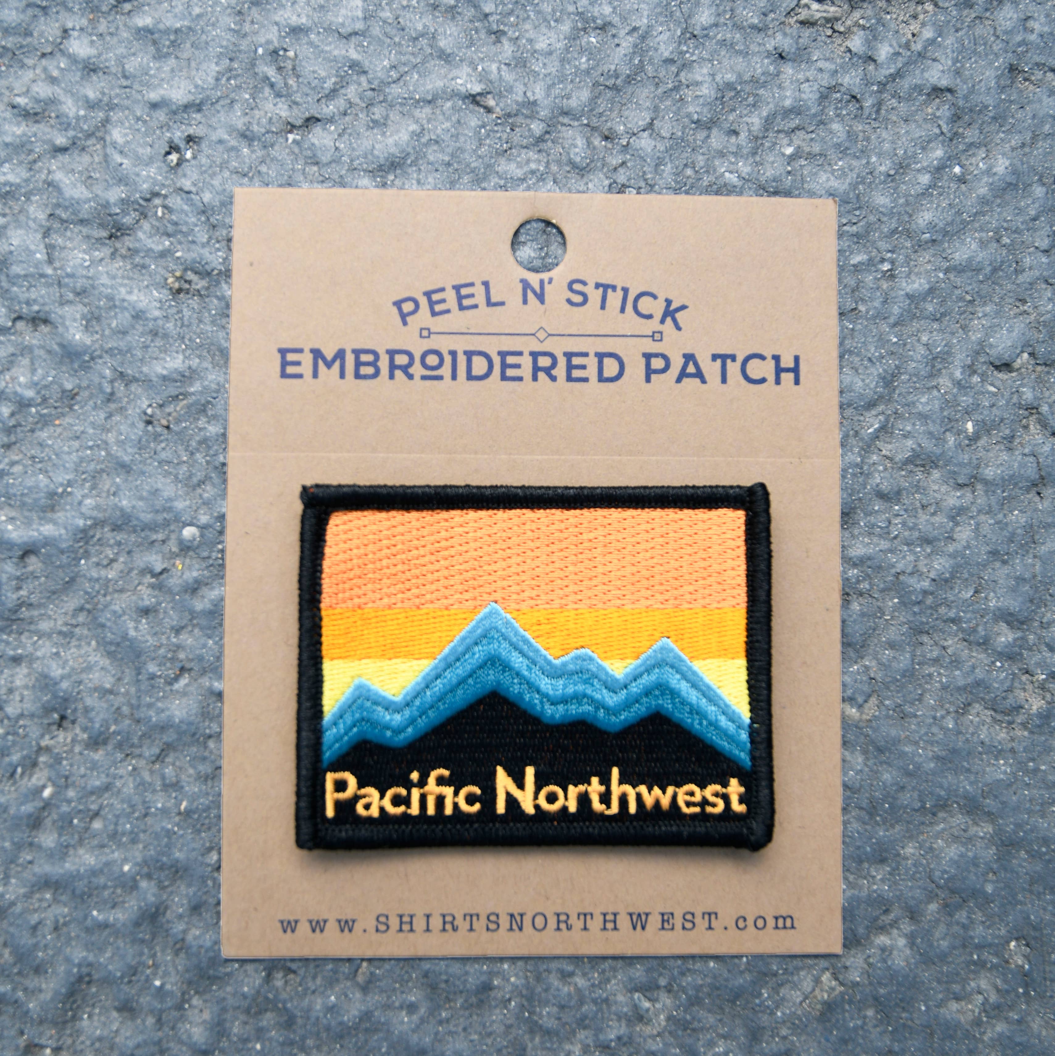 Peel 'N stick patches: WANDER