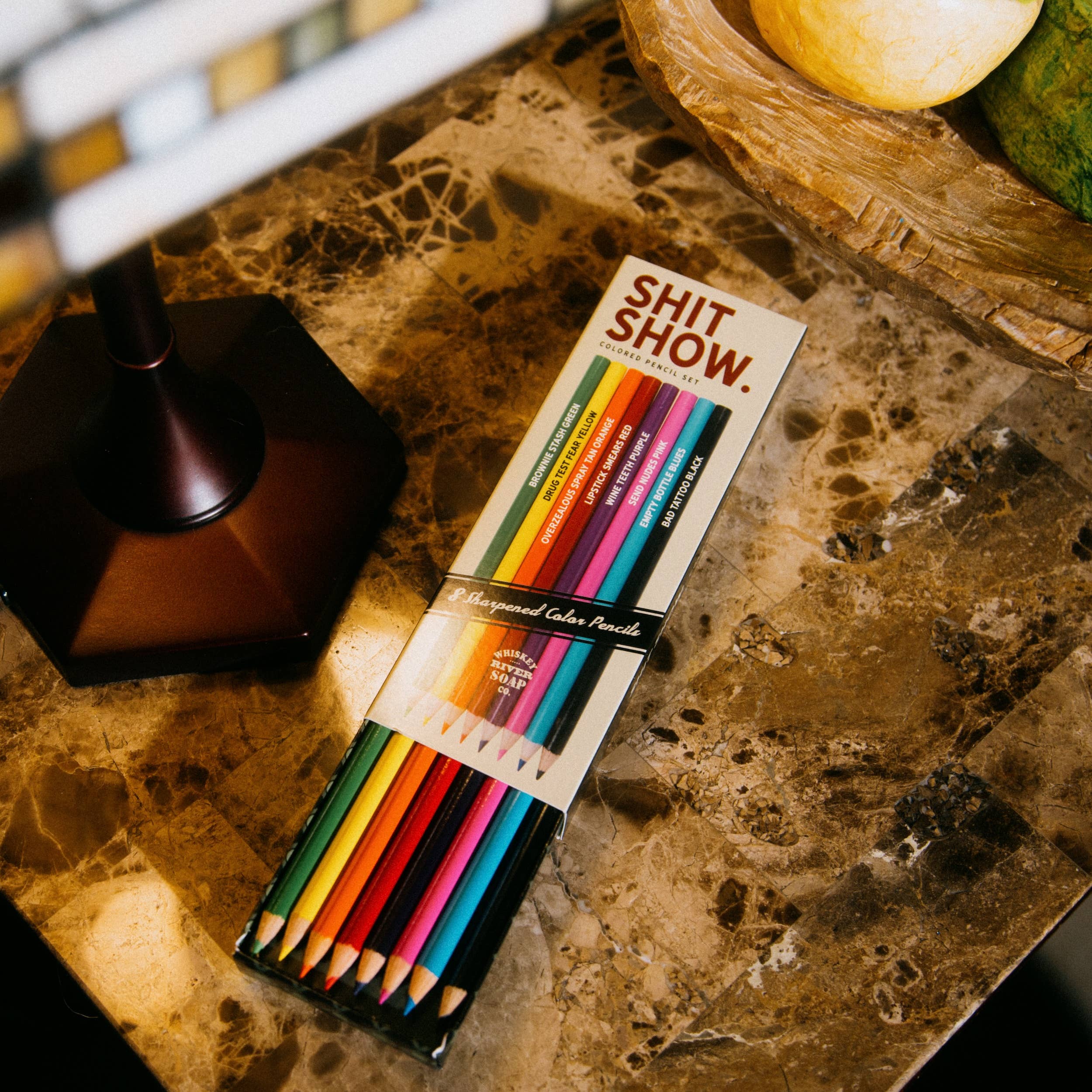 Shit Show Colored Pencils | Funny Pencils | Gift