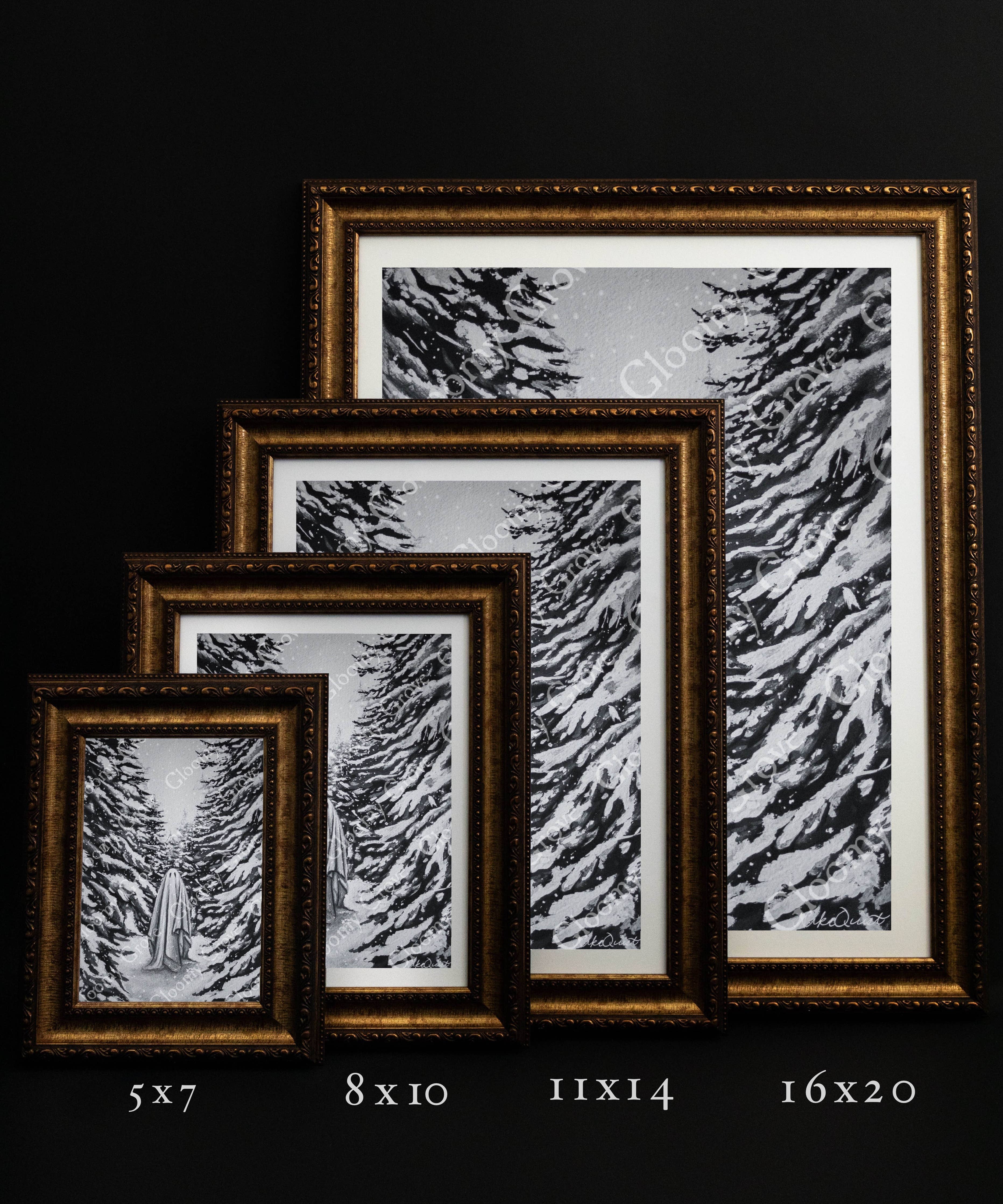 "Winter Solstice" | Fine Art Print: 5x7