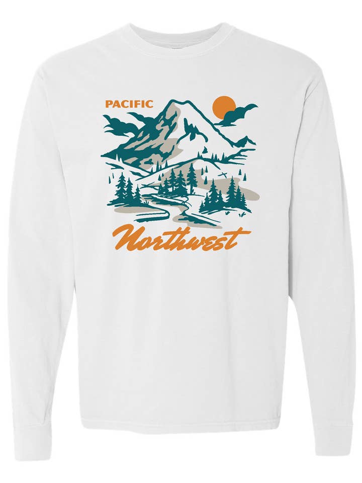 Glacier Peak L/S T-Shirt White