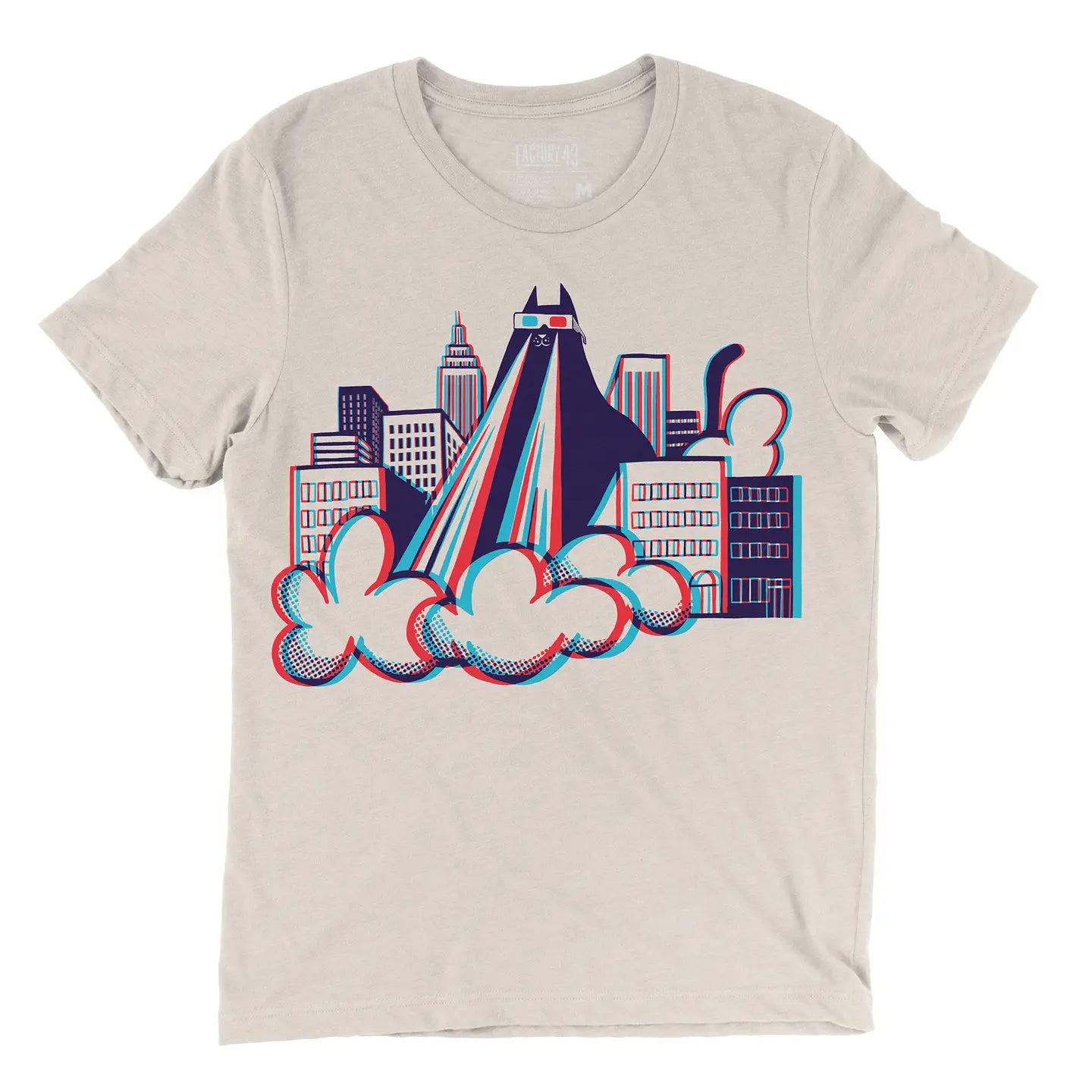 3D Laser Cat Unisex Tee