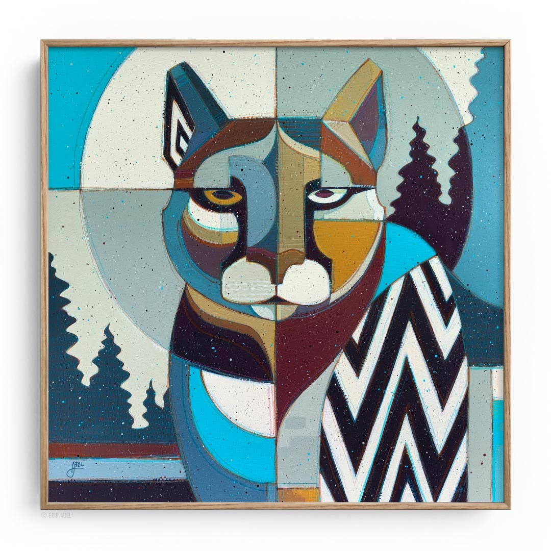 Lion of the Mountain - Erik Abel - Bamboo Paper