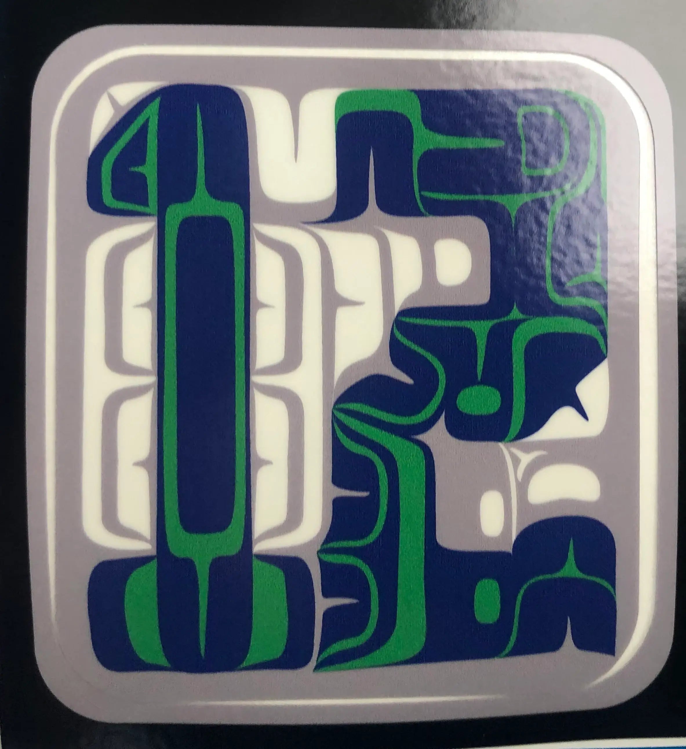 Indoor/Outdoor Vinyl Seahawk Sticker Sheet