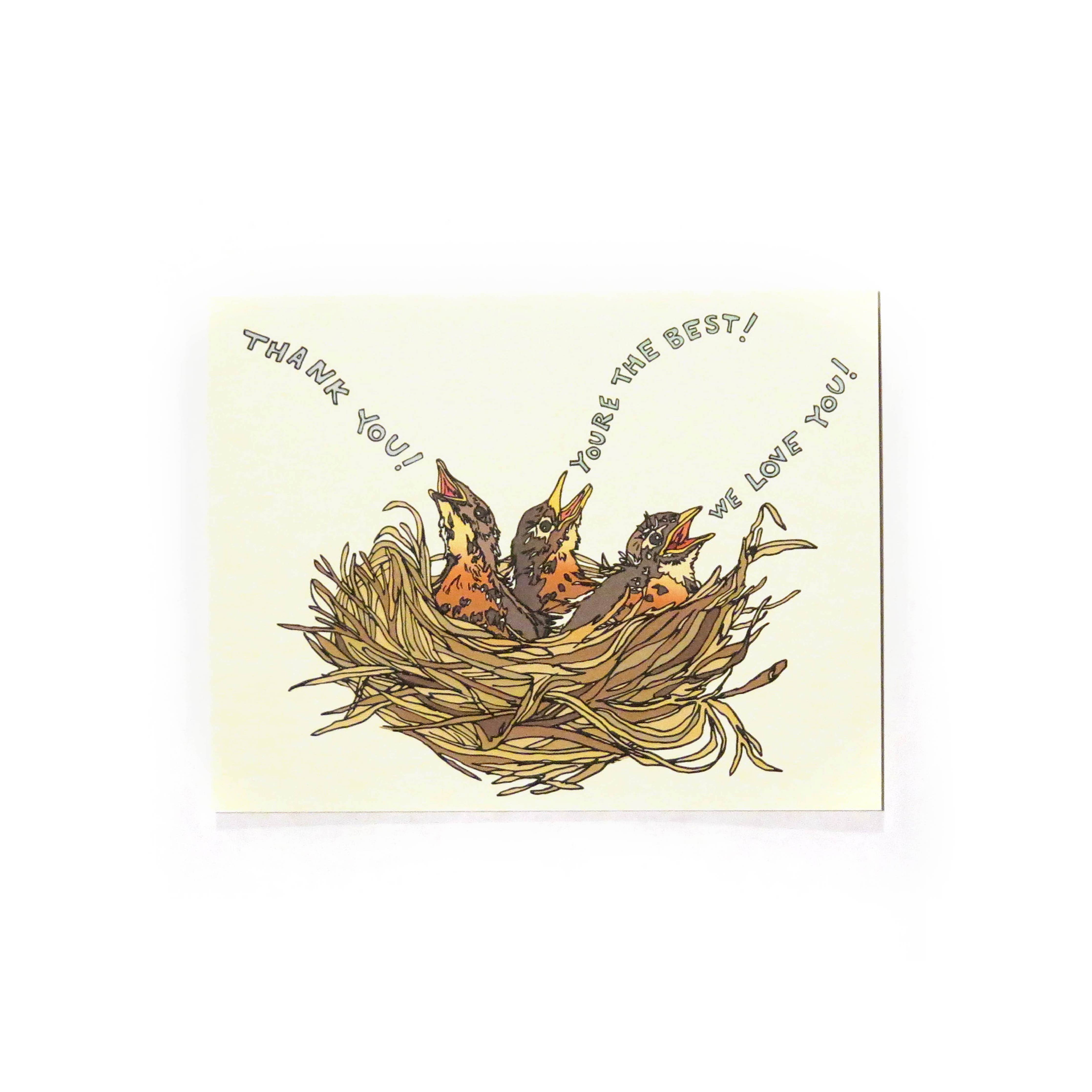 Baby Bird Card
