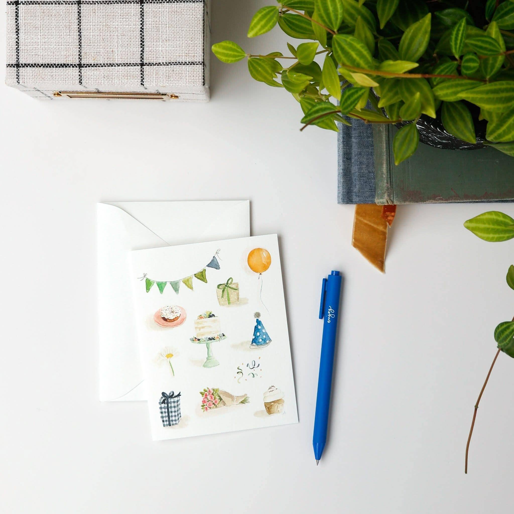 Celebrate notecard: Single card