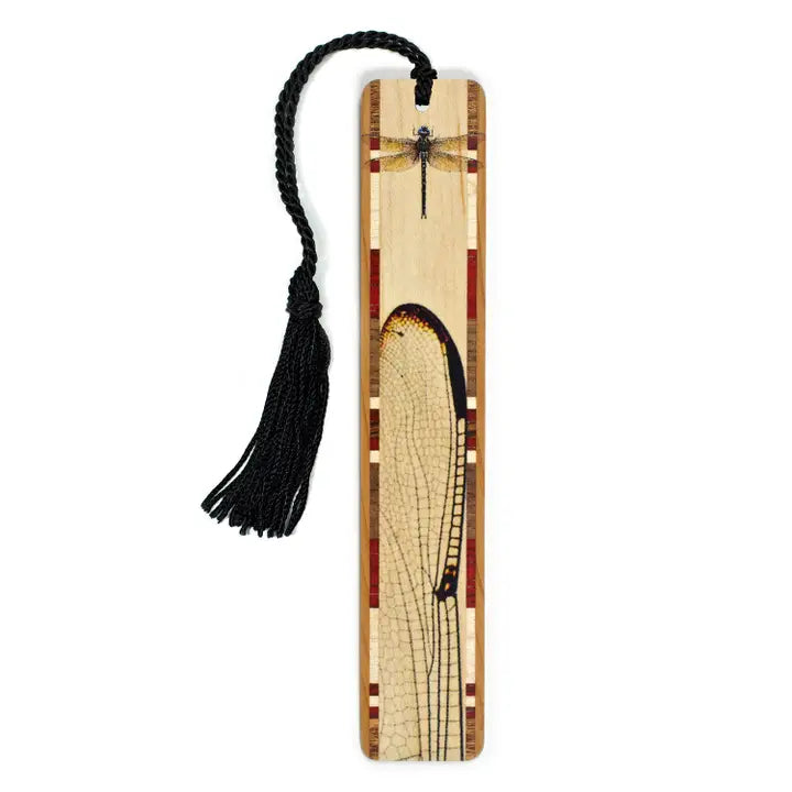 Dragonfly Wing Wood Bookmark