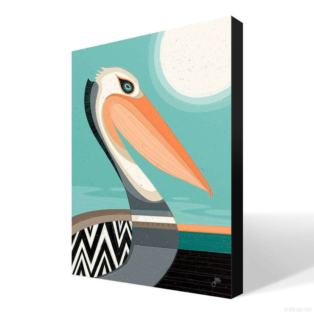 Pelecanidae - WHLSL Print: Unframed / 9x12 / Bamboo Paper