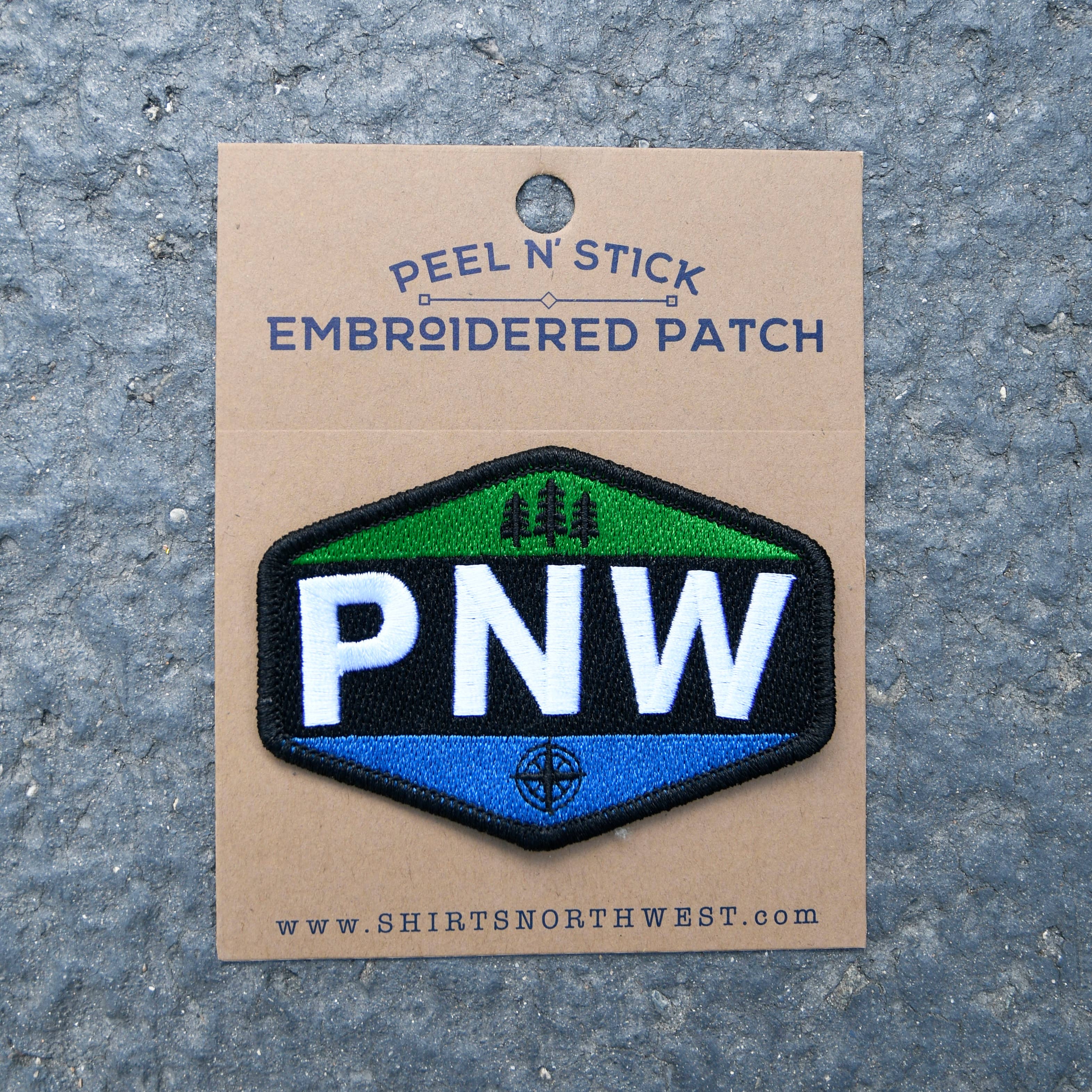 Peel 'N stick patches: WANDER