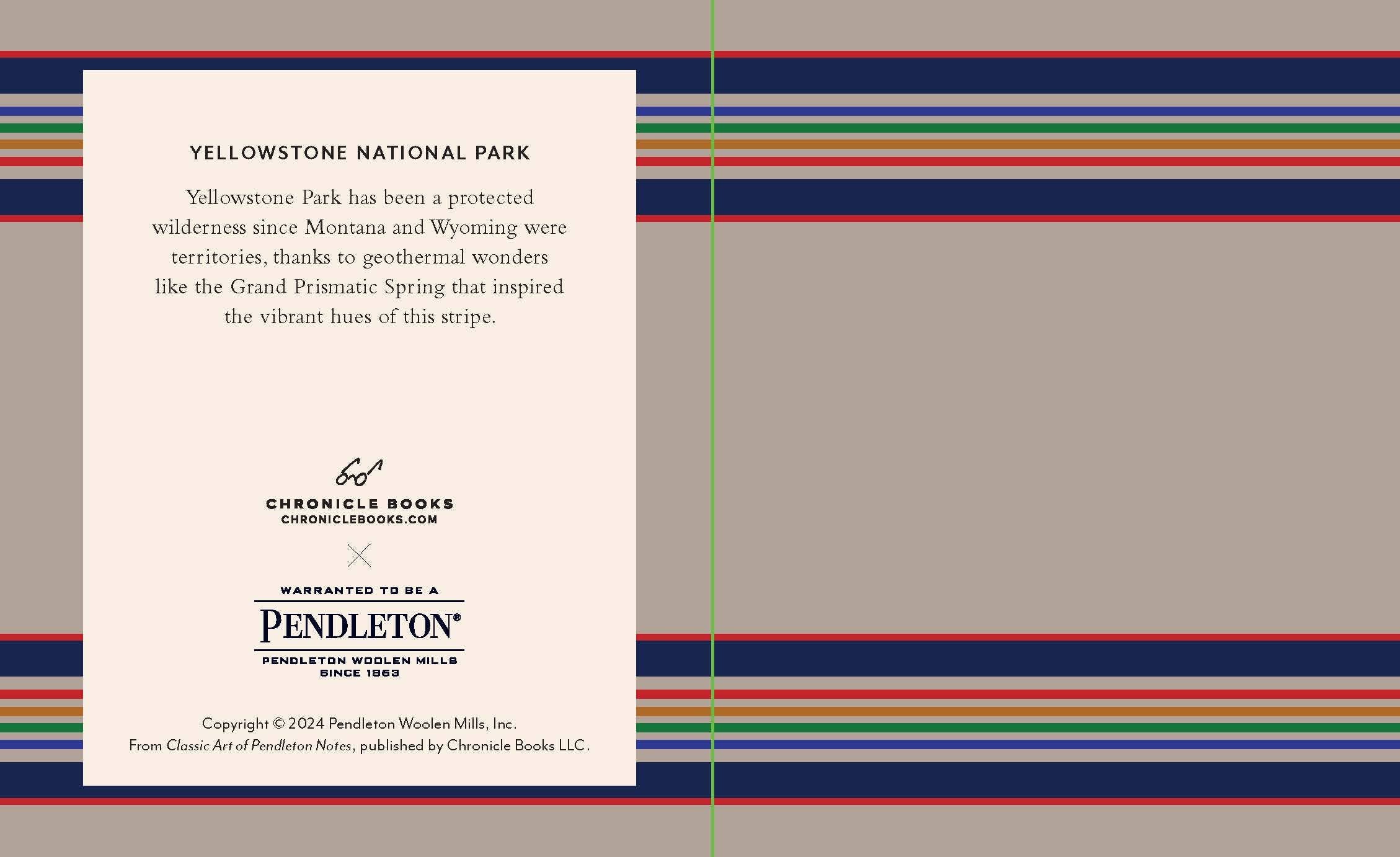 Classic Art of Pendleton Notes