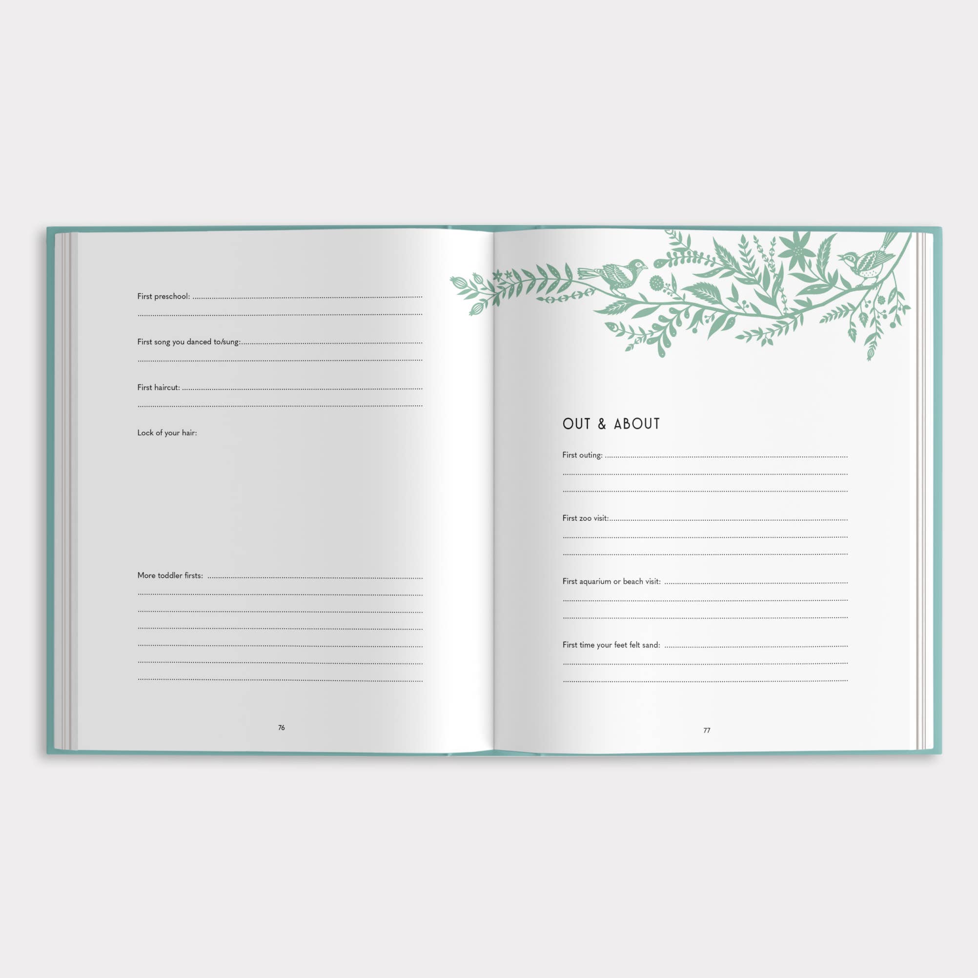 My Baby's Book: A Keepsake Memory Book for Parents