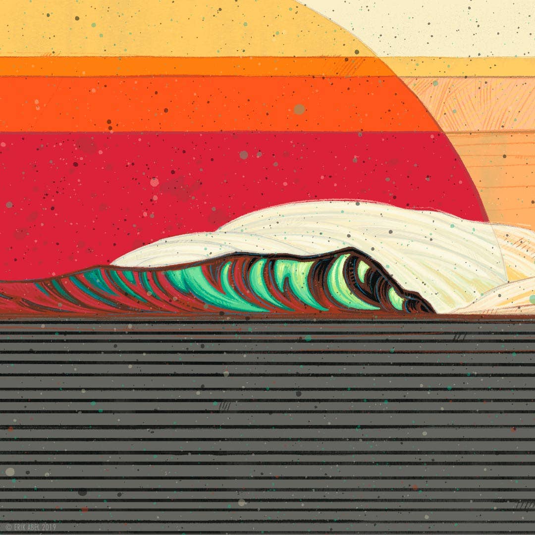 Horizon 4 - WHLSL Print: Unframed / 12x12 / Bamboo Paper