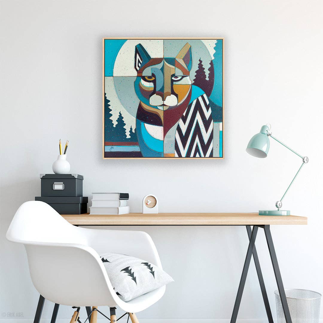 Lion of the Mountain - Erik Abel - Bamboo Paper